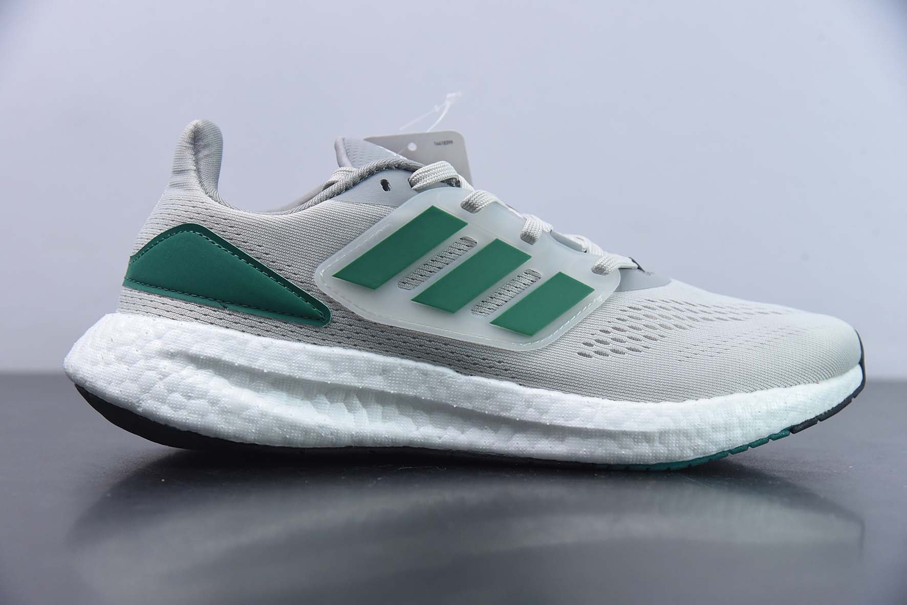 UJO23360332 Adidas AD Pure Boost 2022 zapatillas de running casuales bajas, ligeras y transpirables, gris cla…