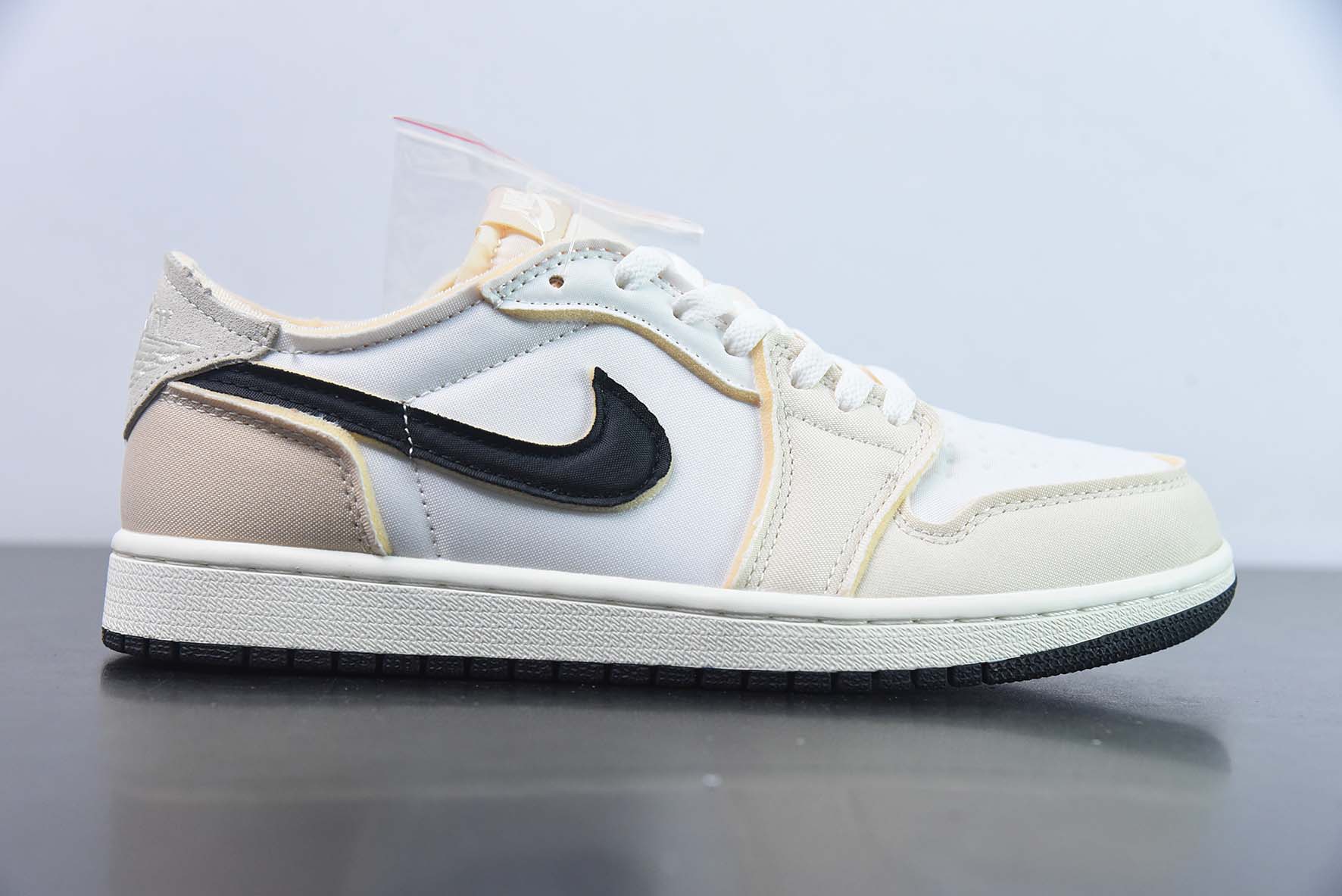HAJY95940630 NK Air Jordan 1 Low OG EX"Coconut Milk"AJ1 Jordan 1 de caña baja clásico retro cultural casual deportivo z…