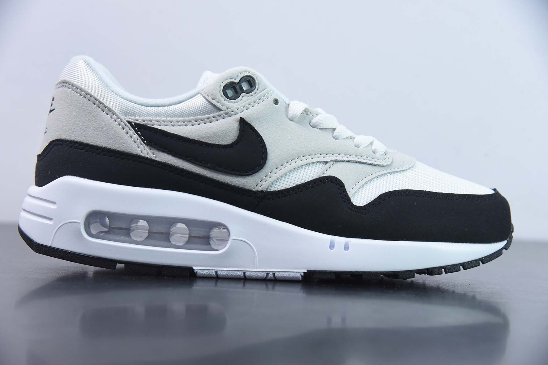 WAJC43827039 NK Air Max 1 '86 "White/Black" serie original de los 86, zapatillas deportivas casuales con amortiguación …