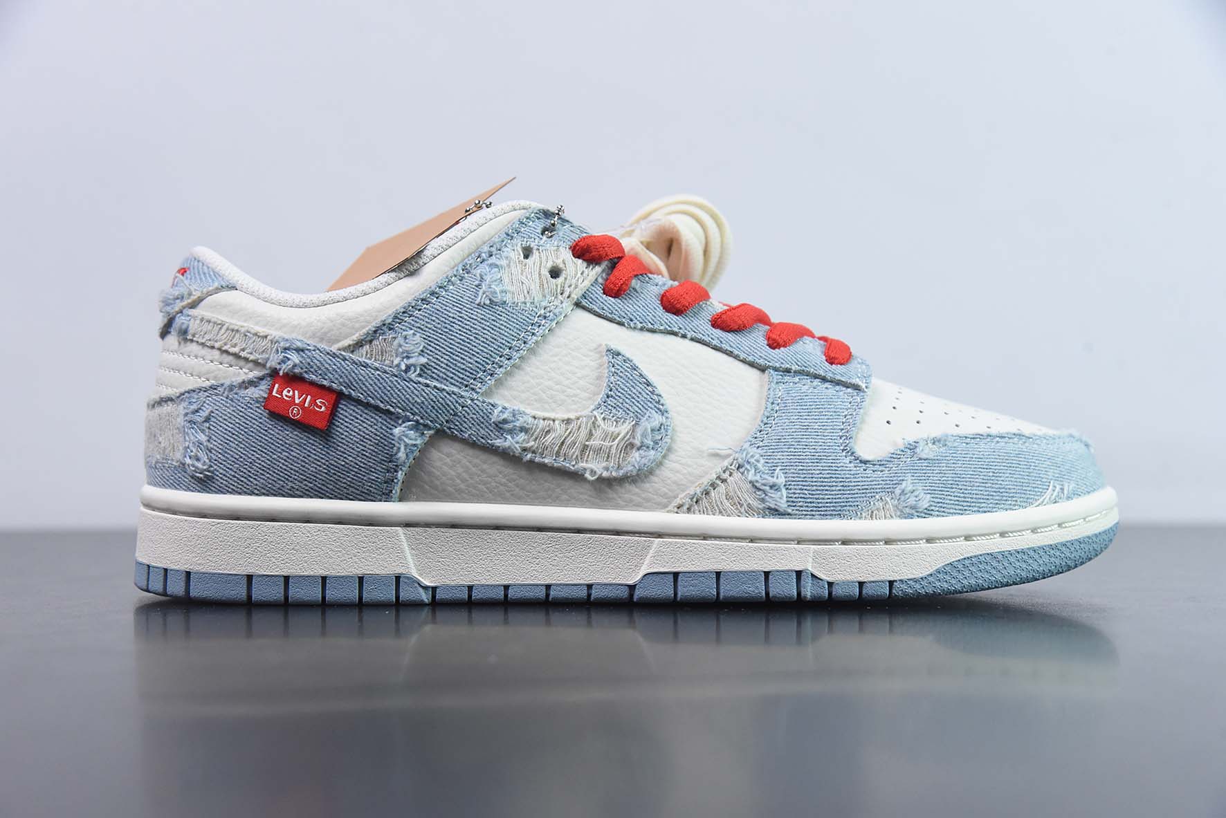 ENS43867841 Levi's x NK Dunk Low colaboración Levis low top casual skate shoes azul cielo número de artículo: LE0021-00…