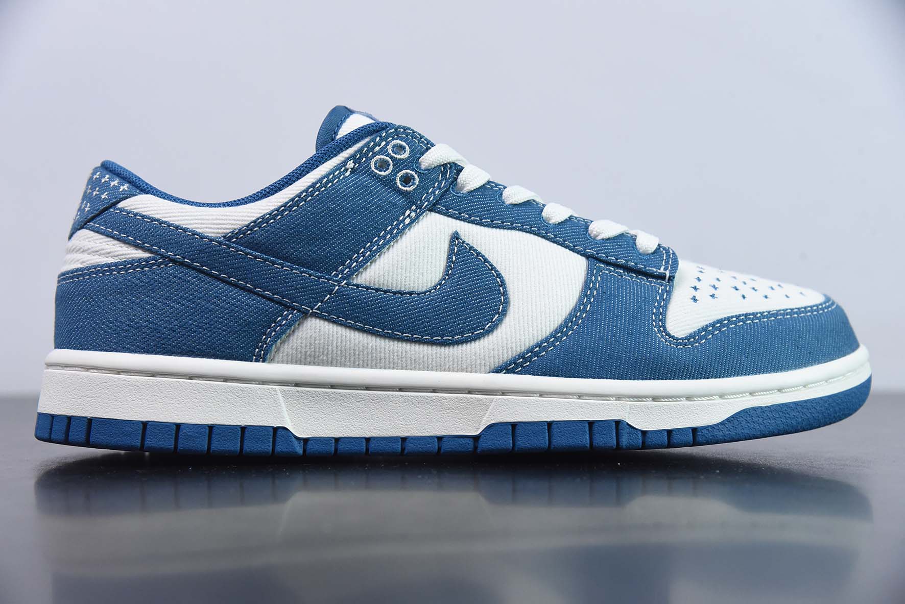XNH95354634 Nike Dunk Low Nike SB low top cachemir blanco azul bordado刺子绣 número de artículo: DV0834-101 tall…