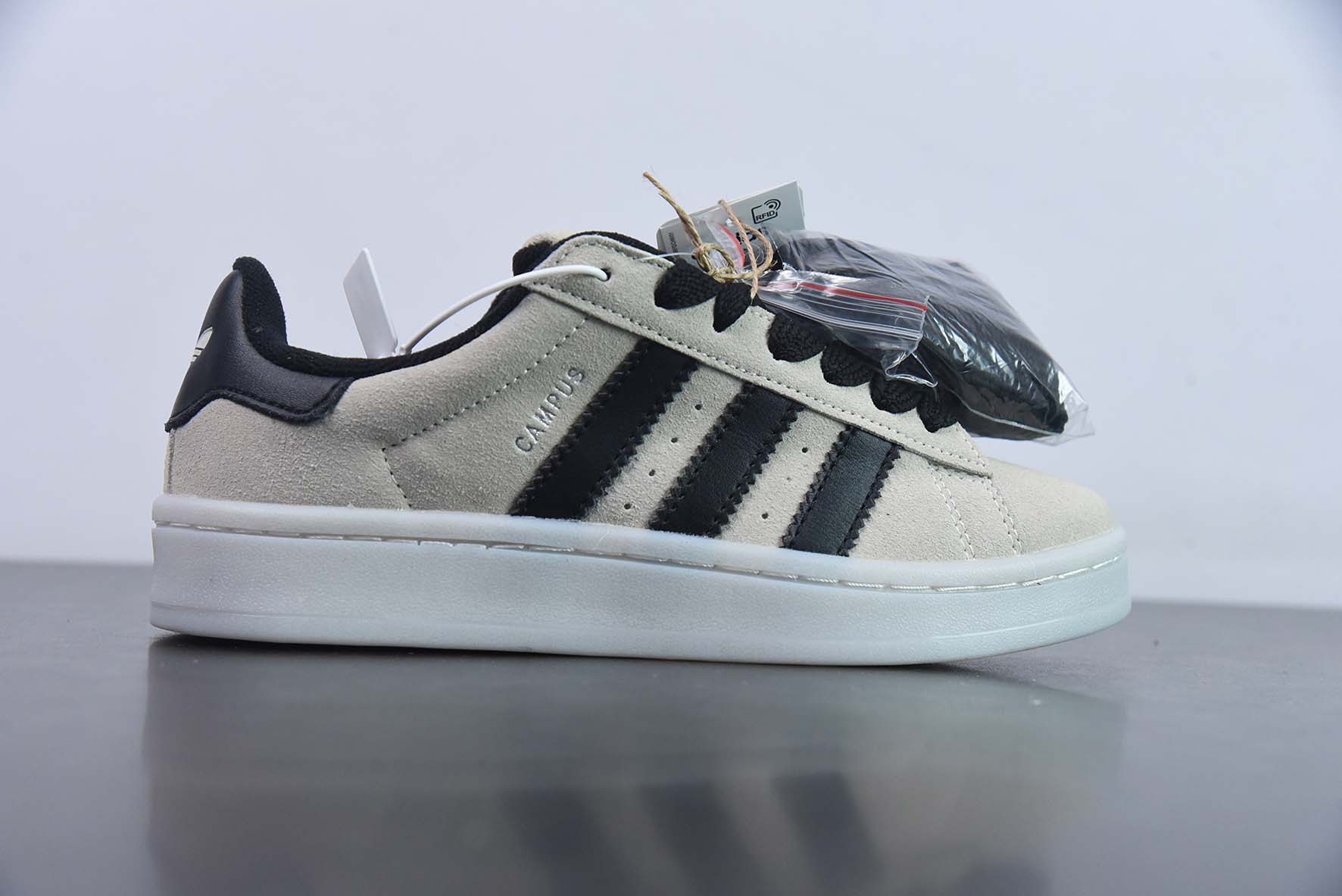 Adidas ZAJO57639226 Adidas Originals Campus 00s serie universitaria pan "antepelo gris claro negro" HQ8711, tallas: 36-…