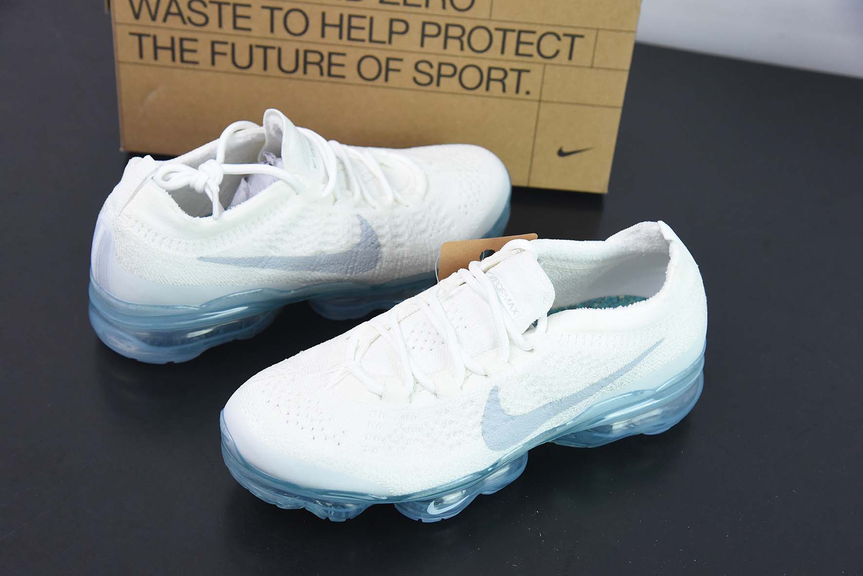 NK Air VaporMax 2023 Flyknit FK 2023款大气垫系列低帮货号:DV6840-100