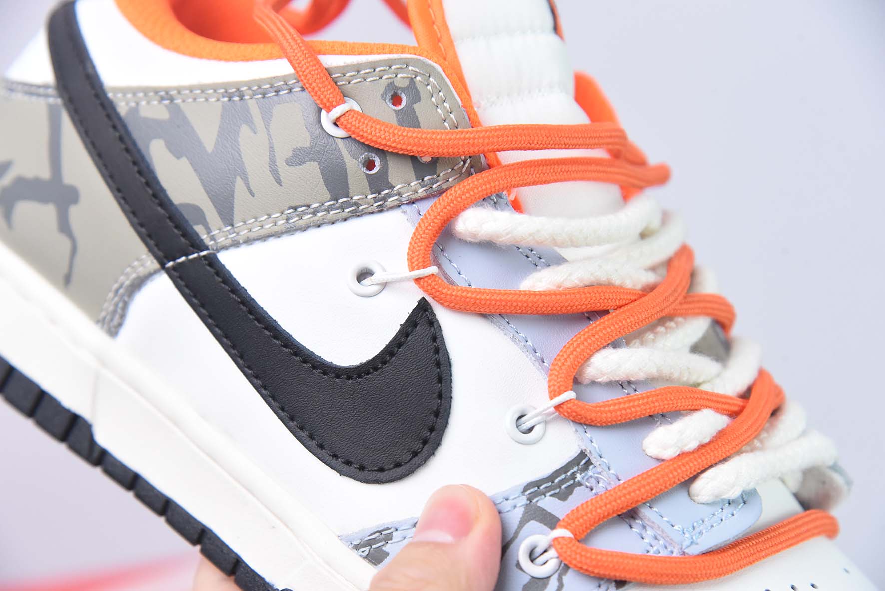 NK SB Dunk Low 解构抽绳绑带低帮滑板鞋 货号：DH9765-003
