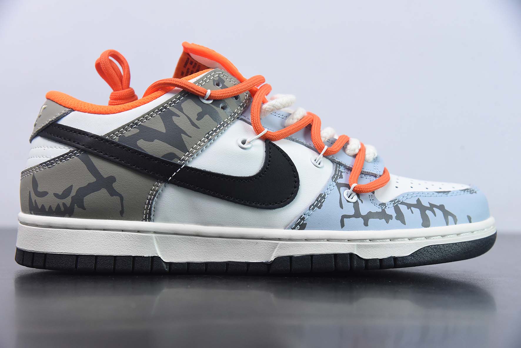 NK SB Dunk Low 解构抽绳绑带低帮滑板鞋 货号：DH9765-003