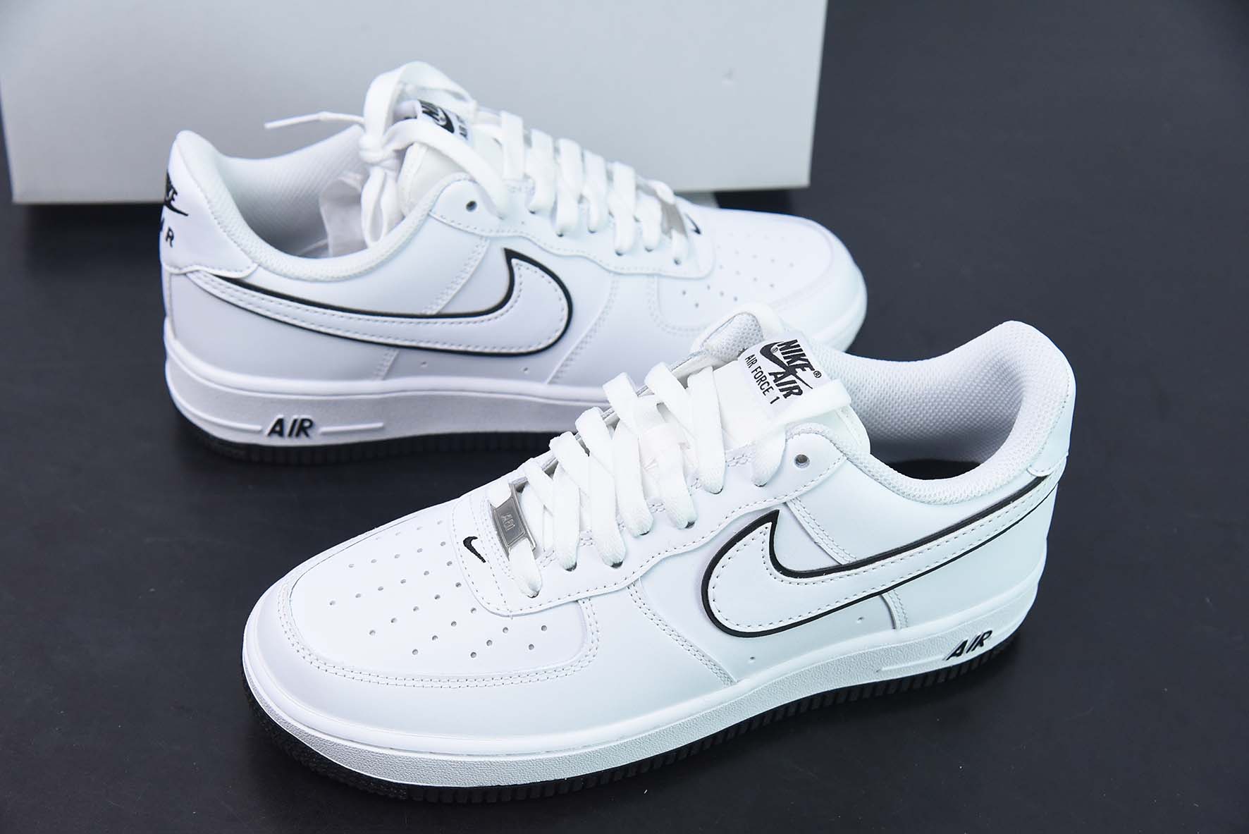 Nike Air Force 1 Low 白黑 空军一号低帮运动休闲板鞋货号:DV0788-103