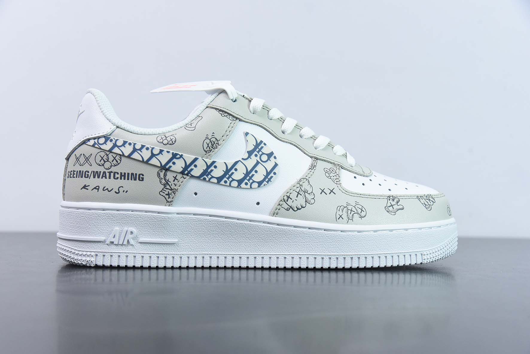 Air Force 1 '07 Low 迪奥联名灰白空军一号 货号：CW2288-001