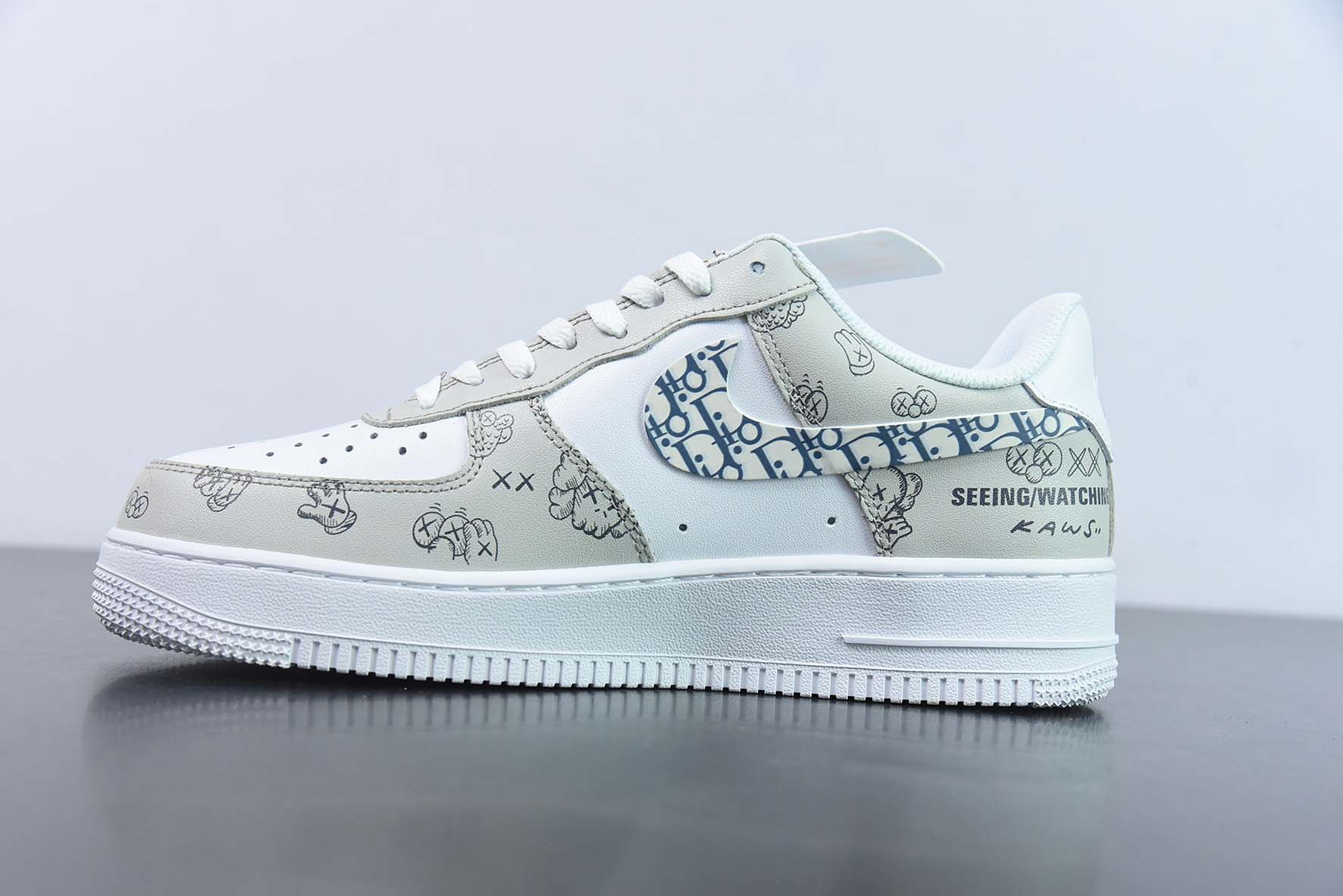 Air Force 1 '07 Low 迪奥联名灰白空军一号 货号：CW2288-001