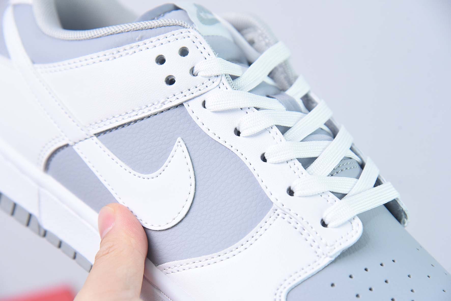 Nike Dunk Low 低帮休闲板鞋 白灰 货号：DJ6188-003