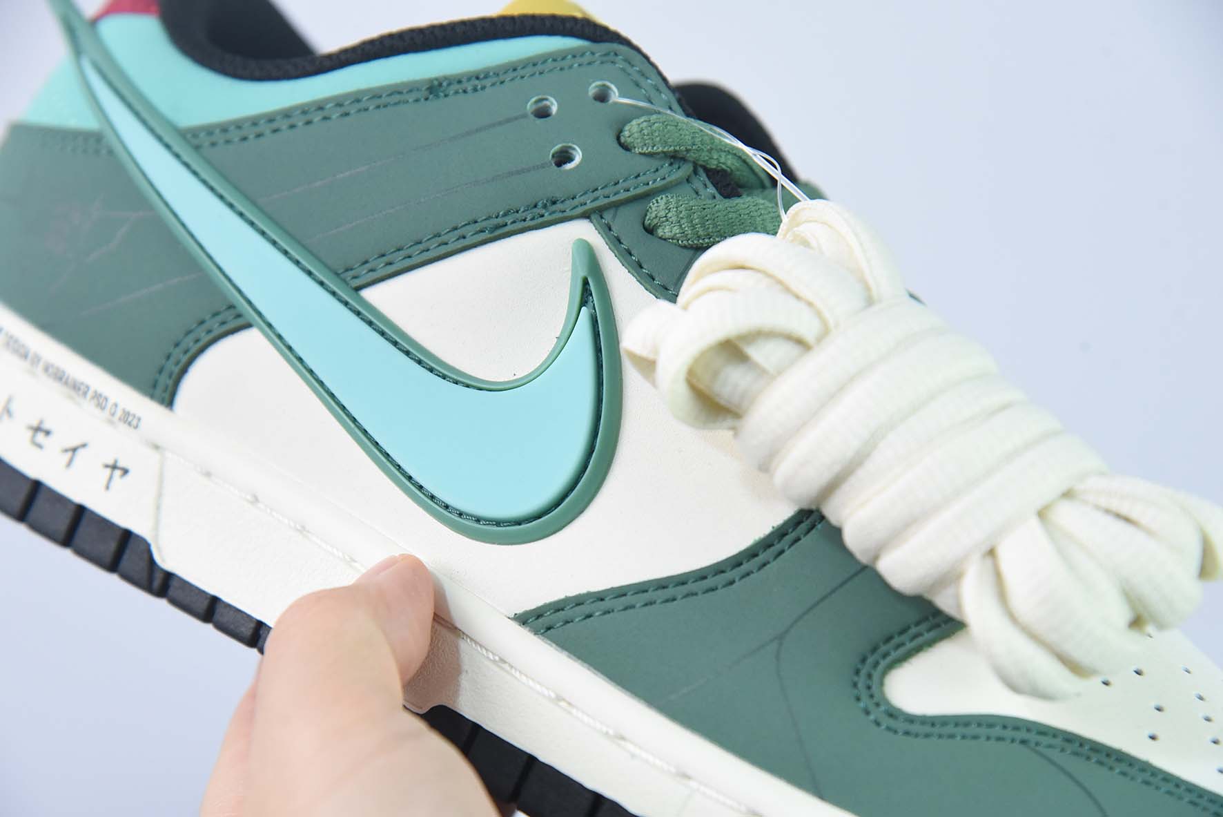 Nike SB Dunk Low"Saint"扣篮系列低帮休闲运动滑板板鞋“深绿米白紫龙圣斗士”ZD2356-156