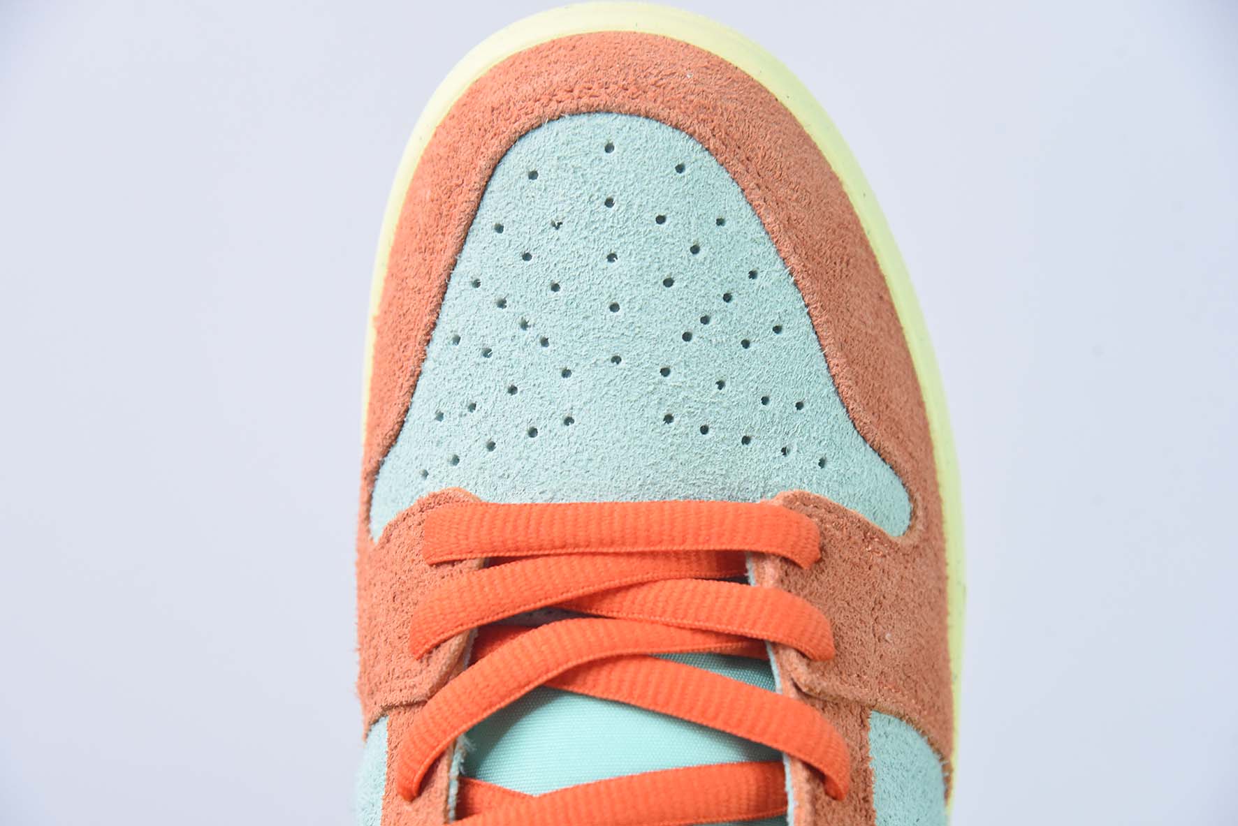 Nike SB Dunk Low Pro"Orange Aqua"扣篮系列低帮休闲运动滑板板鞋“翻毛湖水蓝亮橙”货号:DV5429-800