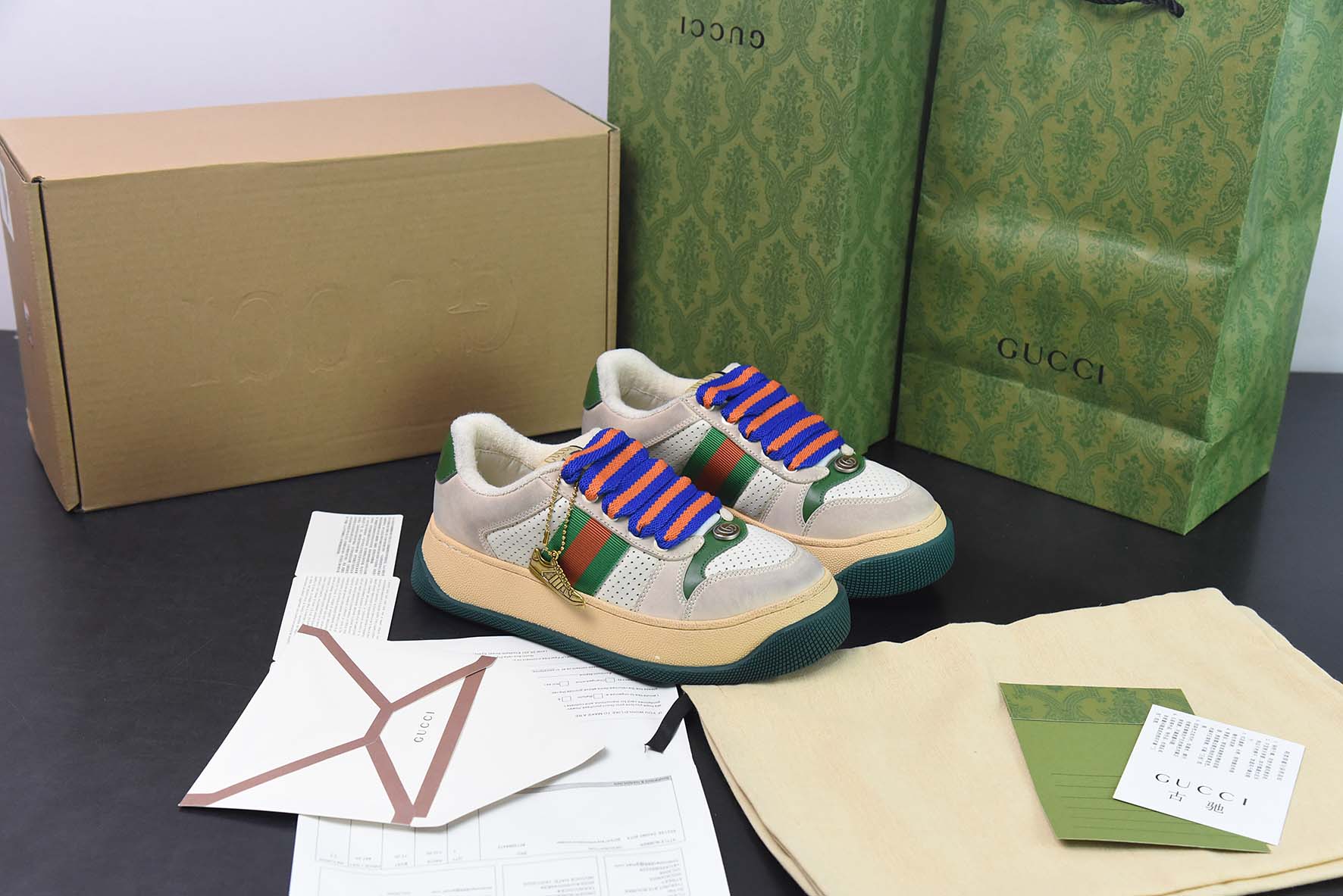 Gucci 古驰 Screener 厚底脏脏鞋 厚底增高系列