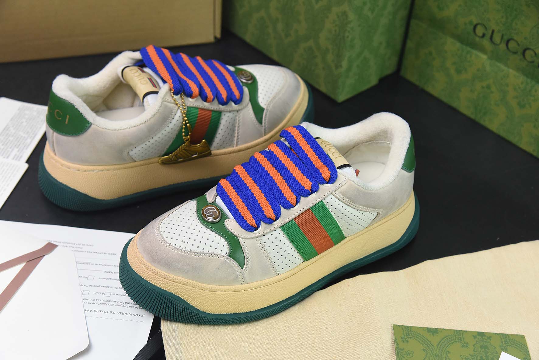 Gucci 古驰 Screener 厚底脏脏鞋 厚底增高系列