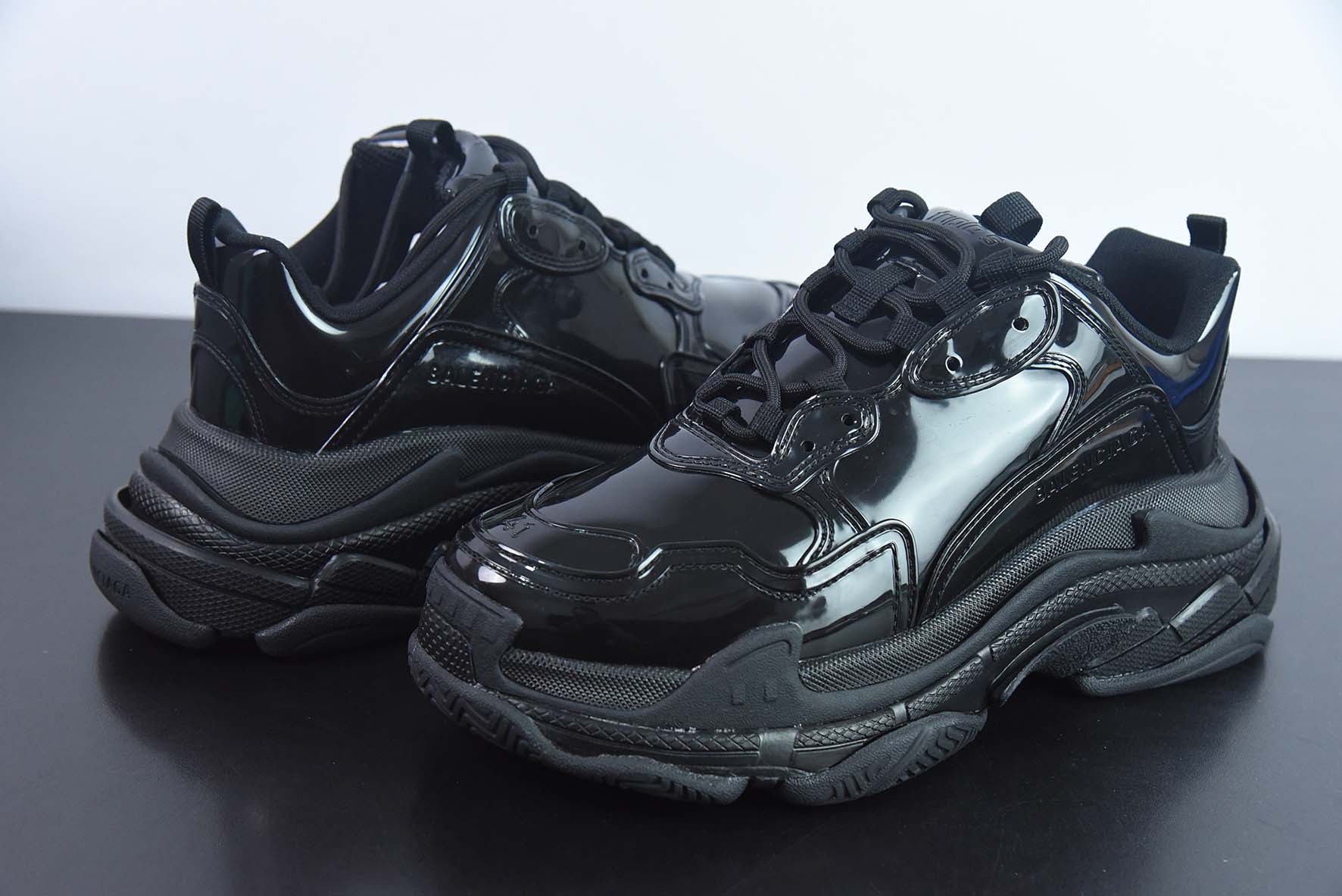巴黎世家 联名款 一代 1.0 TPU Balenciaga Triple S 运动鞋