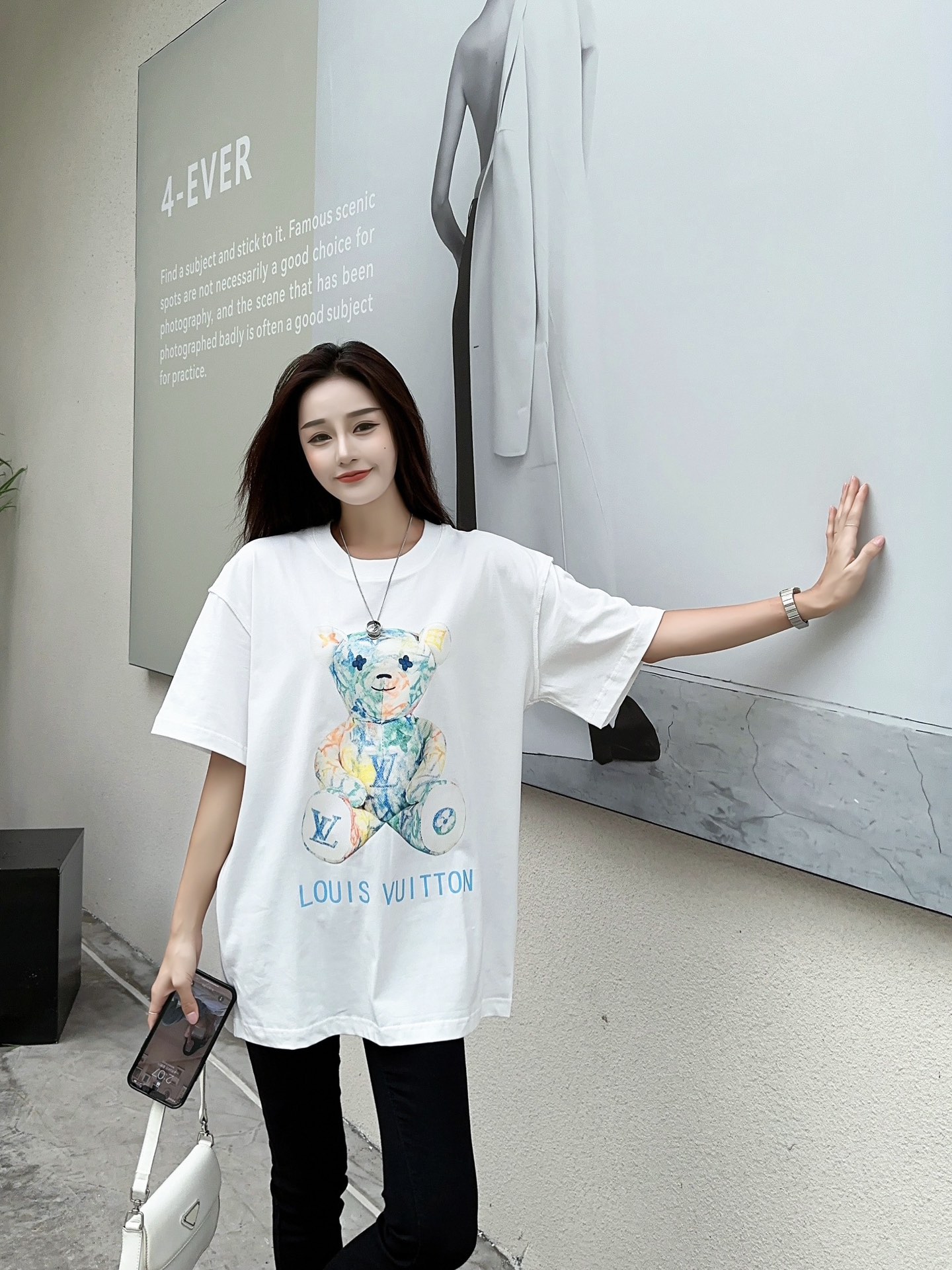Louis Vuitton Clothing T-Shirt Online From China Unisex Cotton Short Sleeve