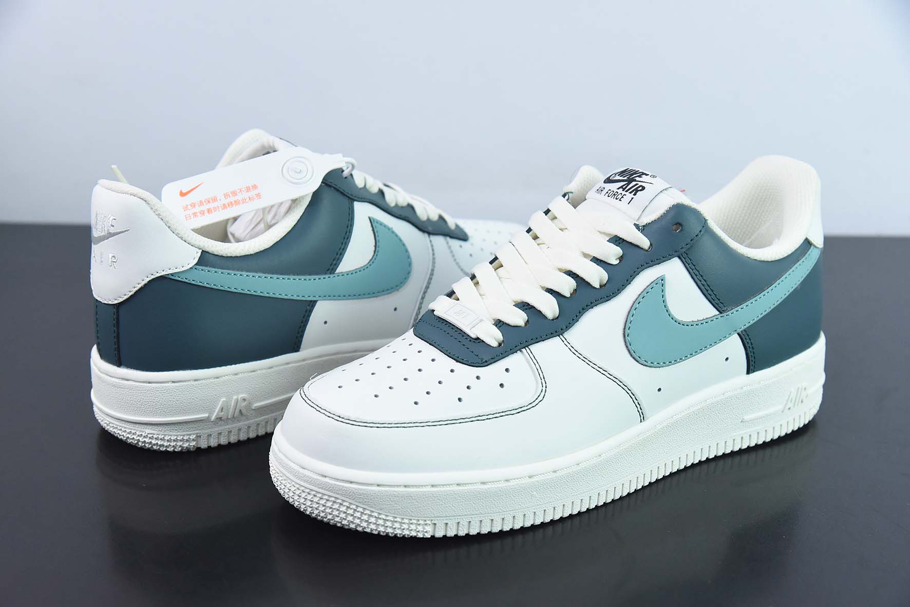 NK Air Force 1 空军一号低帮运动休闲板鞋湖水绿 货号：LT0226-301