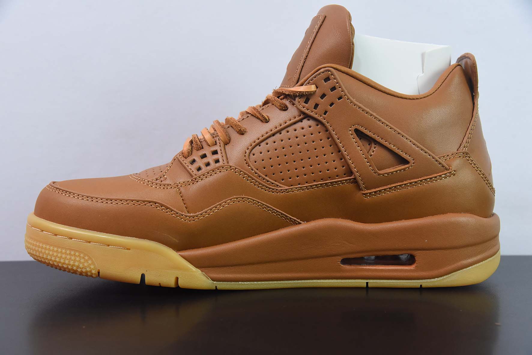 Air Jordan AJ4 Retro Snakeskin 巅峰小麦黄运动鞋 货号：819139-205