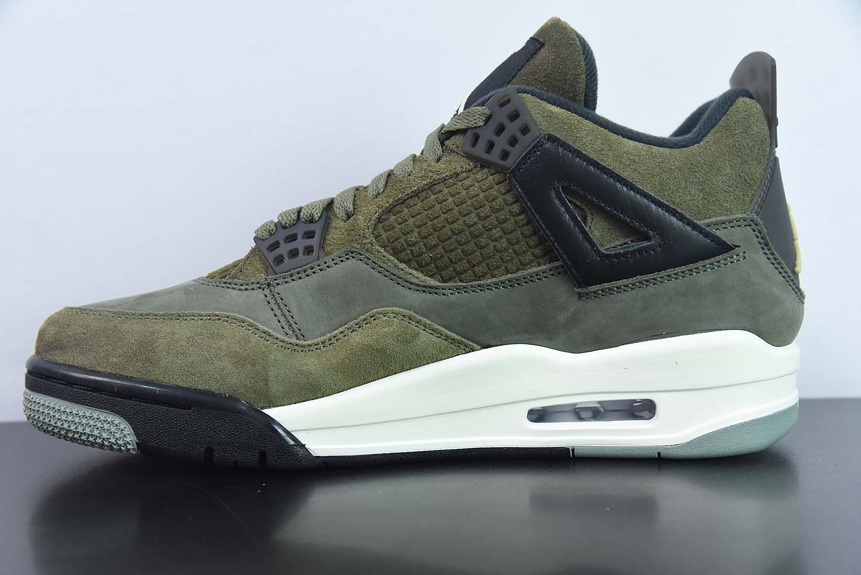 Air Jordan 4  " Olive Canvas" AJ4乔4 文化篮球鞋 货号：FB9927-200