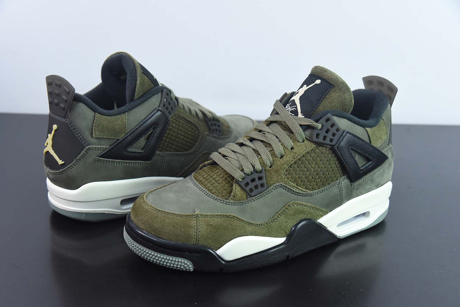 Air Jordan 4  " Olive Canvas" AJ4乔4 文化篮球鞋 货号：FB9927-200
