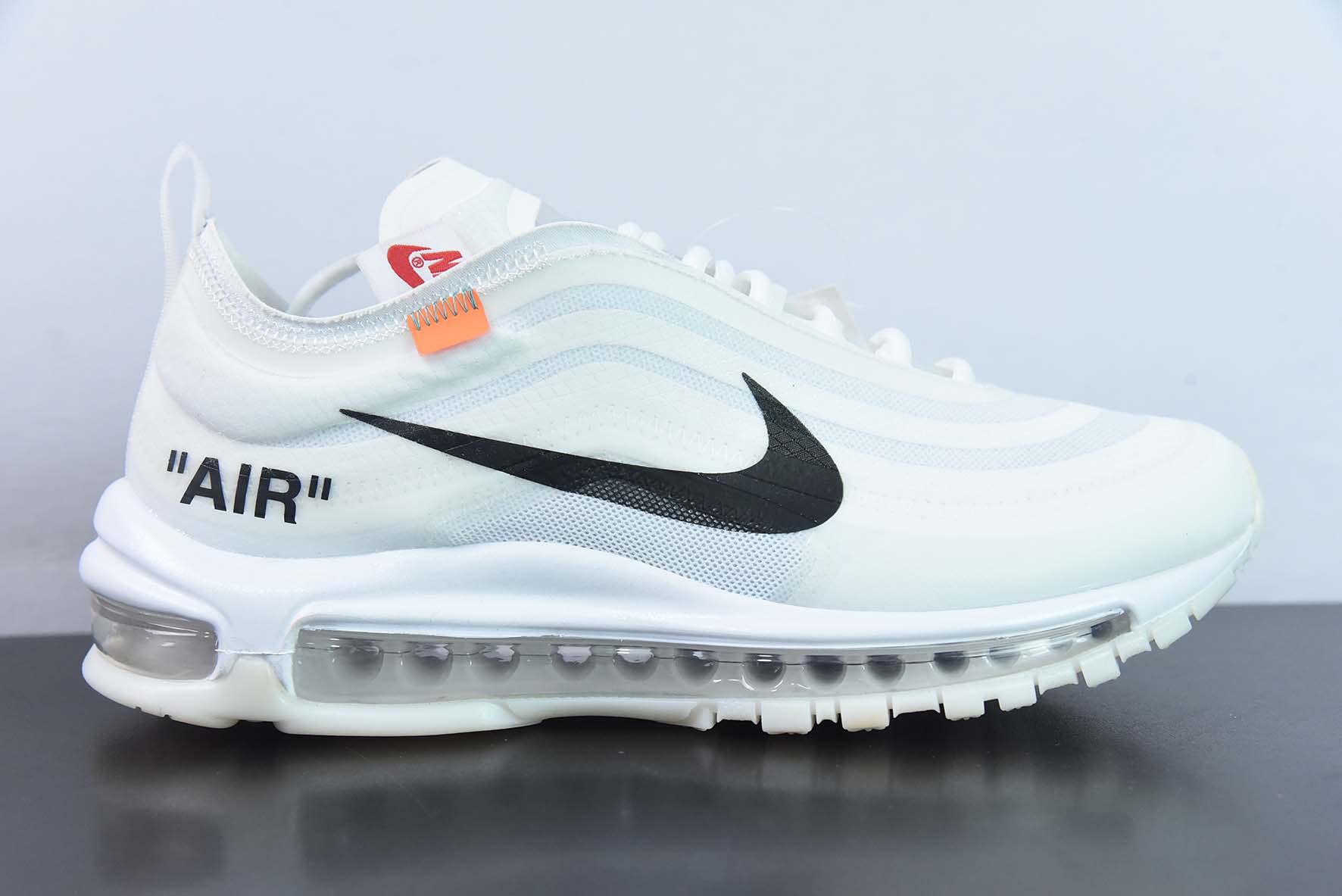 PAJU53223540 Nivel original Off-White X Air Max 97 OG OW edición limitada colaboración. Número de producto AJ4585-100 T…
