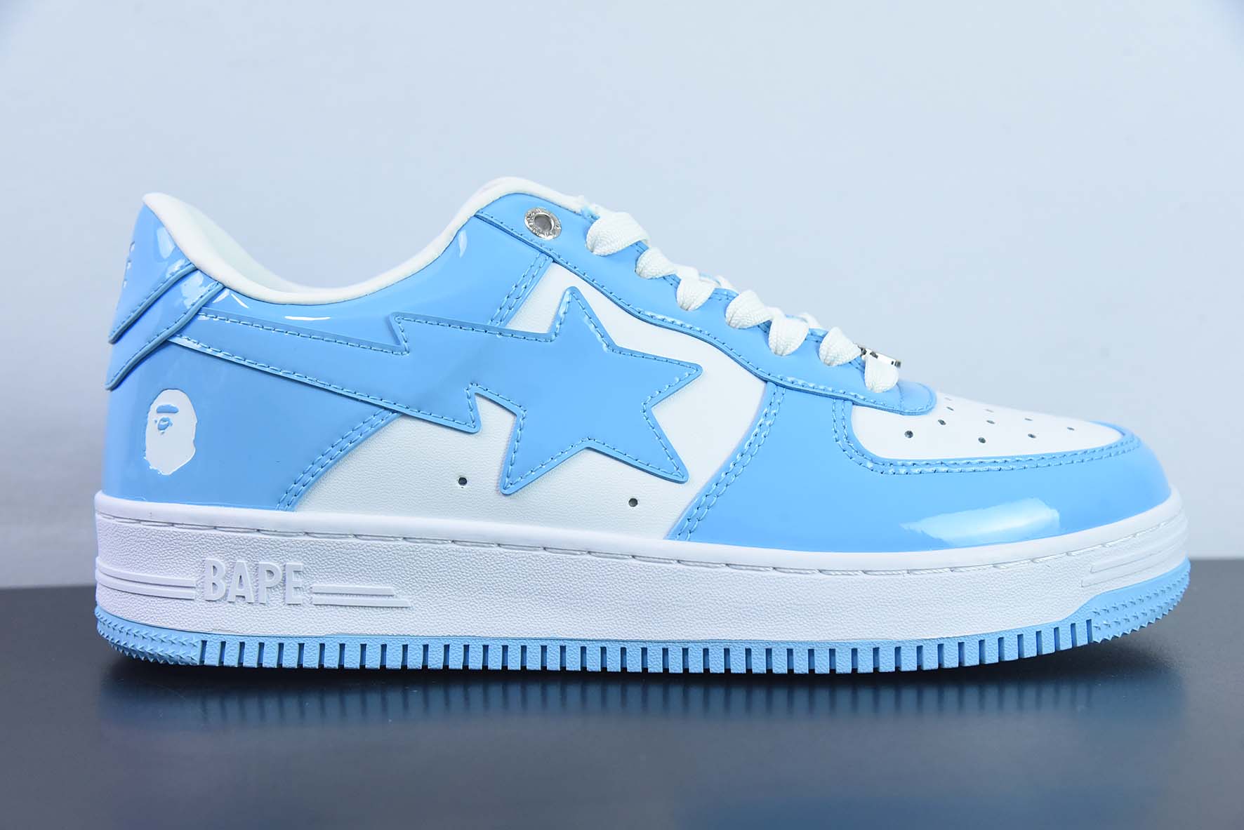 FND25792336 Versión G pura original Bape Sta To Low estilo de celebridad cabeza de simio zapatillas deportiva…
