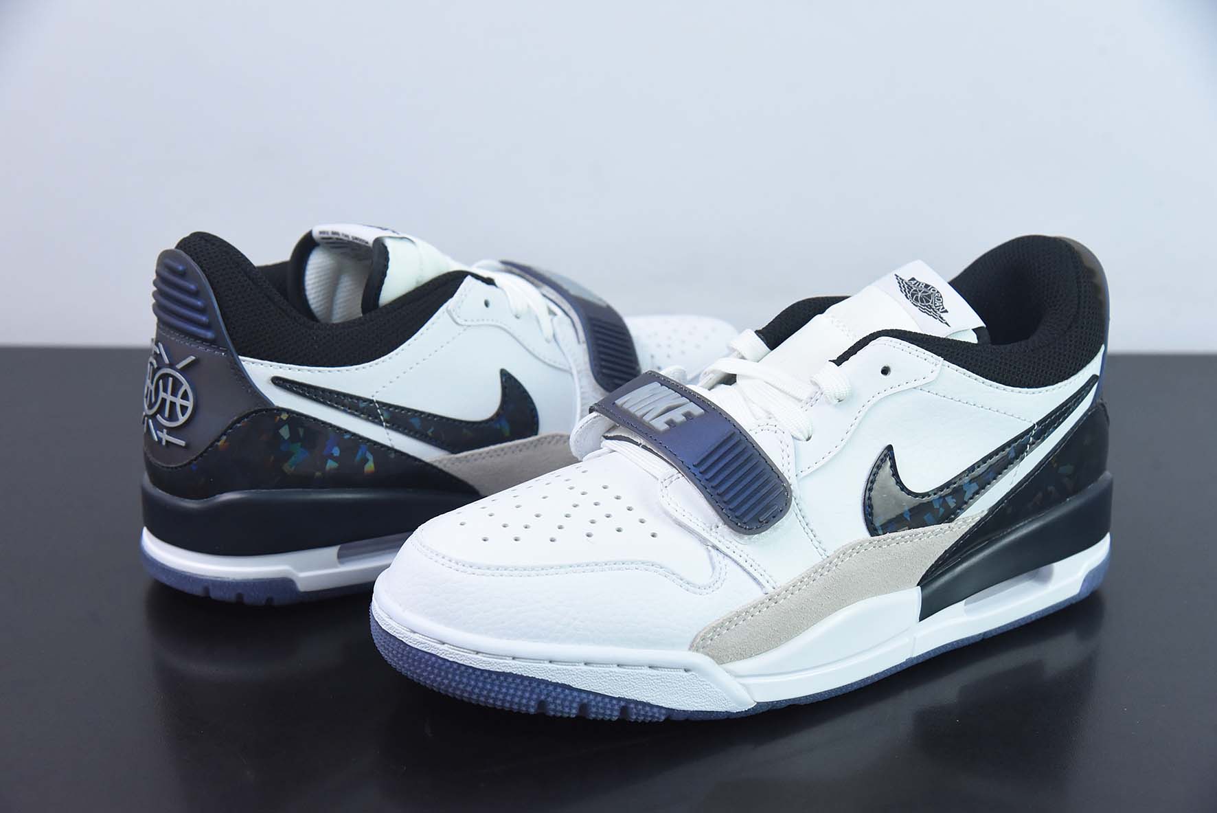 Nike Air Jordan Legacy 312 Low 乔丹最强三合一混合版 AJ312 炫彩 黑蓝 货号:DV1719 100