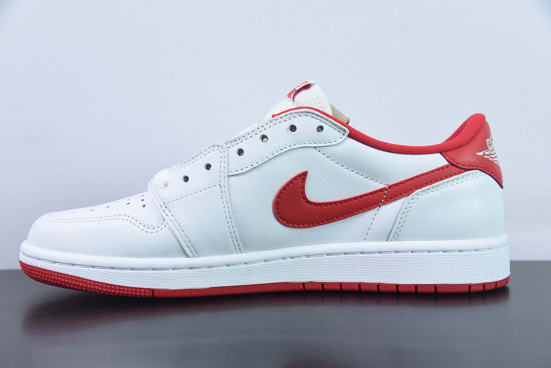 NK Air Jordan 1 Retro Low OG”Black Toe“AJ1乔丹一代低帮经典复古文化休闲运动篮球鞋“OG白红脚趾”货号:CZ0790-161