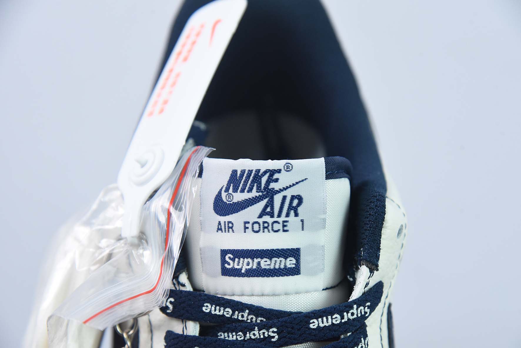 NK Air Force 1‘07 Low 深蓝 联名款 空军一号低帮休闲板鞋 货号:SU0220-005