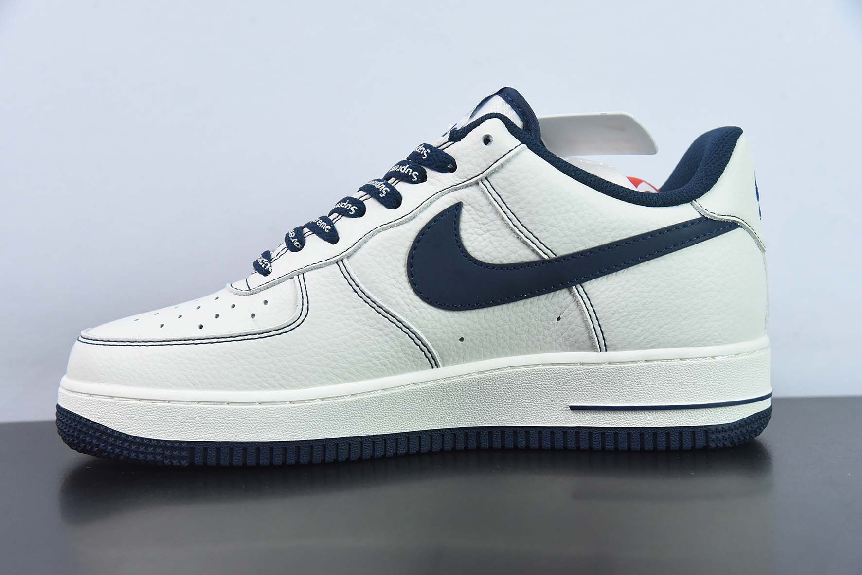 NK Air Force 1‘07 Low 深蓝 联名款 空军一号低帮休闲板鞋 货号:SU0220-005
