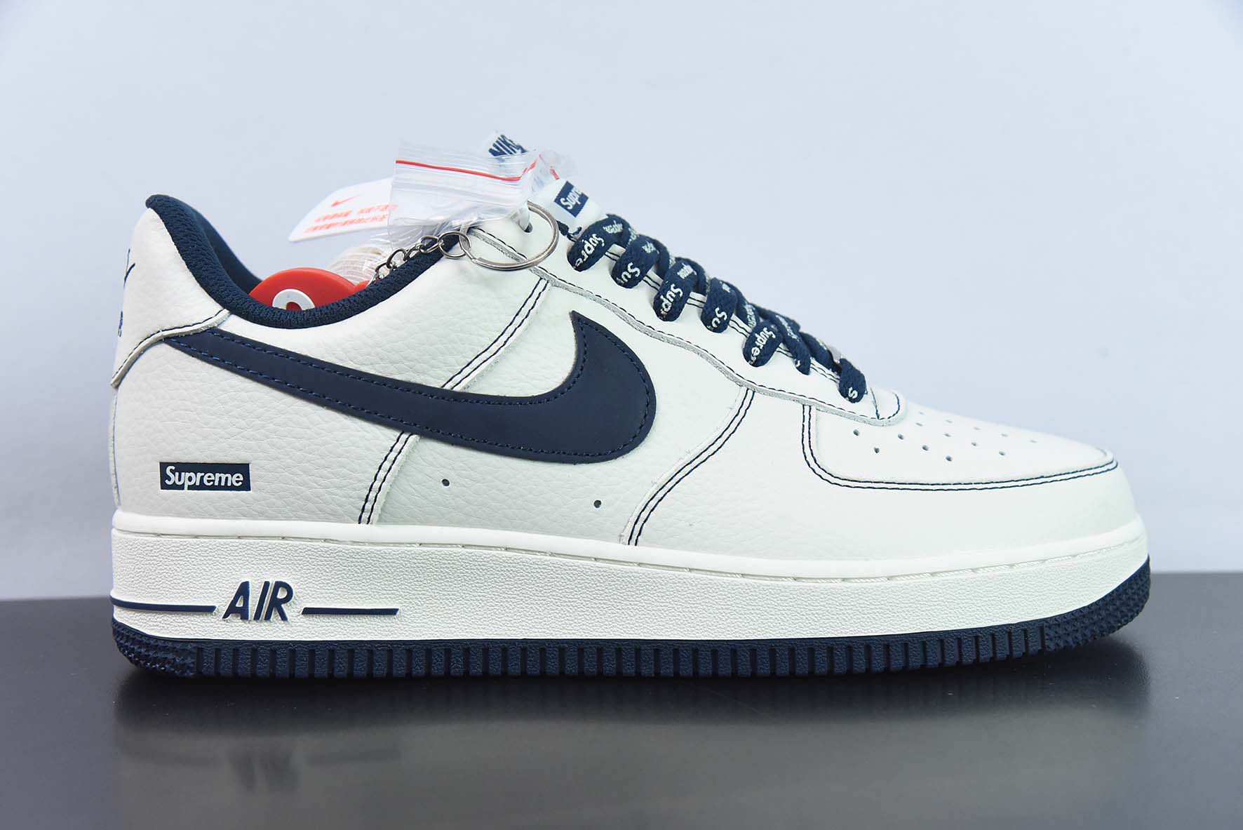 NK Air Force 1‘07 Low 深蓝 联名款 空军一号低帮休闲板鞋 货号:SU0220-005