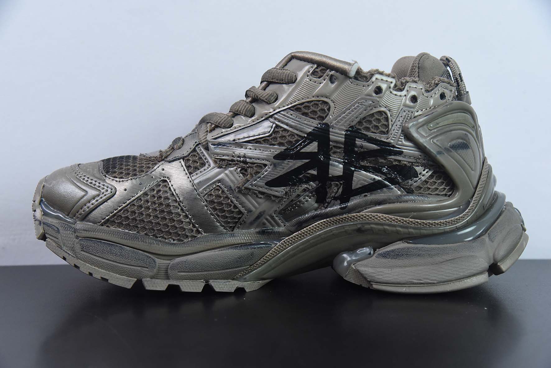 BALENCIAGA Runner Sneaker 巴黎世家七代慢跑系列低帮复古野跑潮流运动鞋老爹鞋