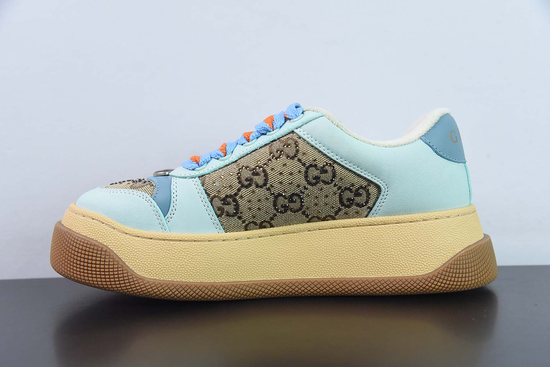 Gucci/古驰胖丁小脏鞋系列板鞋/厚底款