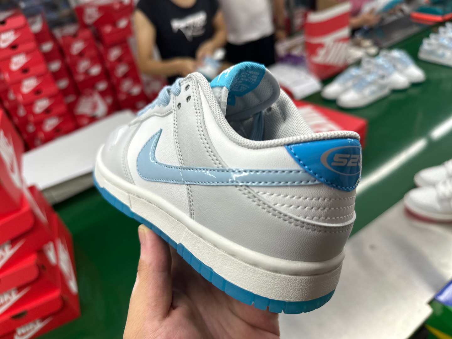 dunk blanco y azul tallas 36-47 envío