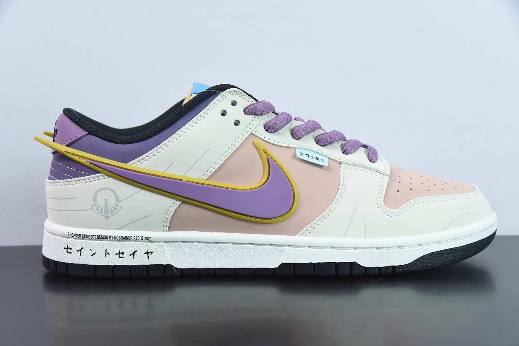 Nike SB Dunk Low飞翼系列 圣斗士星矢 雅典娜 低帮休闲运动滑板板鞋 货号:ZD2356 155