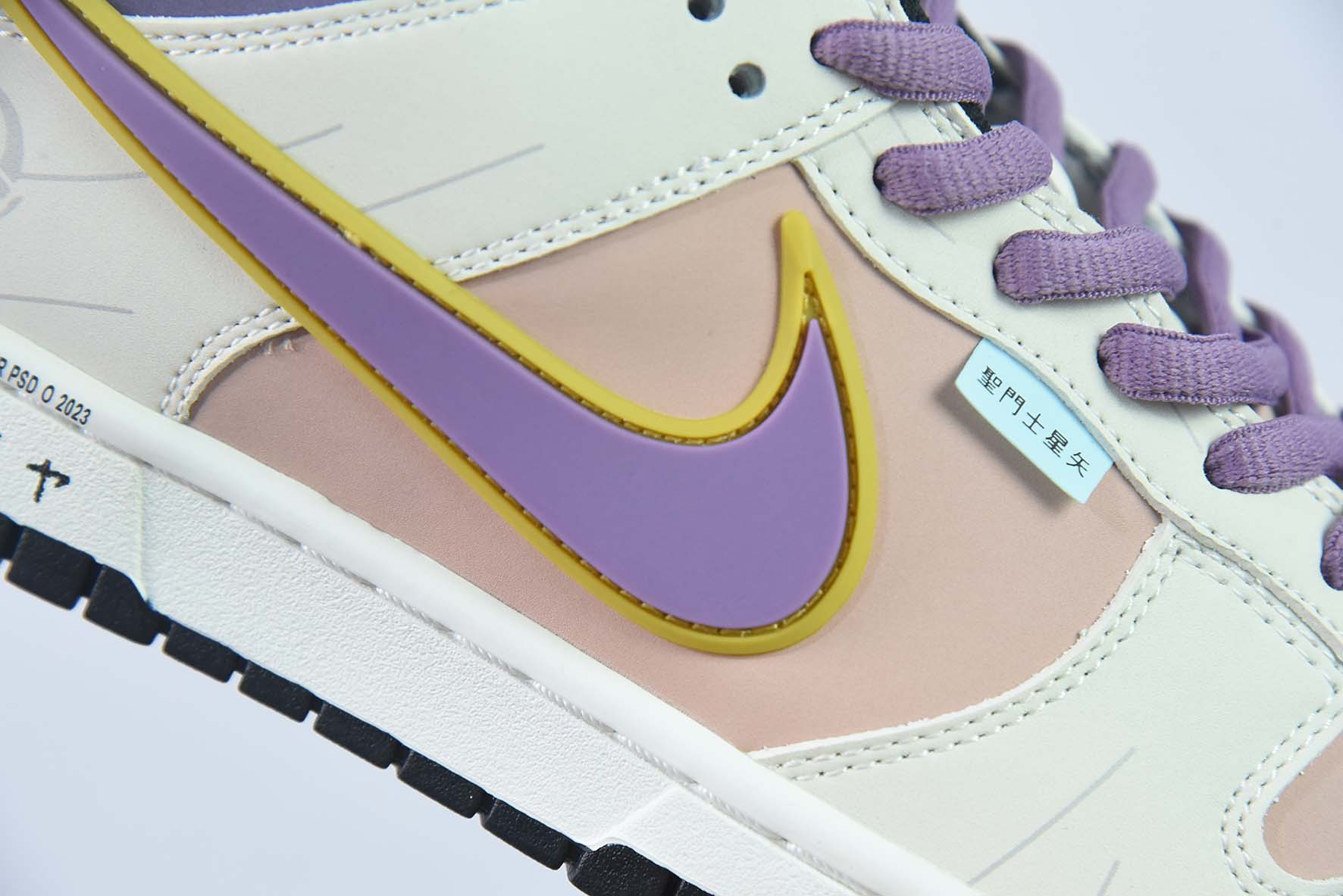 Nike SB Dunk Low飞翼系列 圣斗士星矢 雅典娜 低帮休闲运动滑板板鞋 货号:ZD2356 155