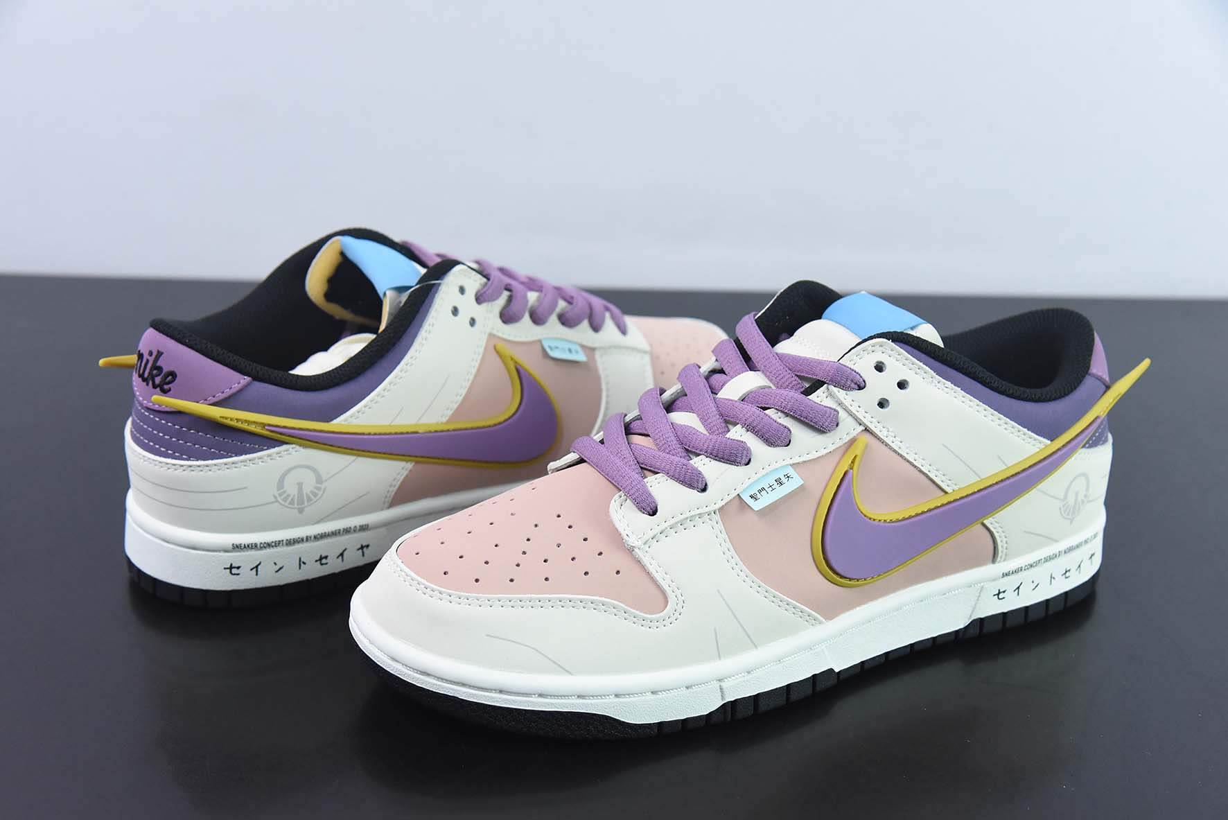 Nike SB Dunk Low飞翼系列 圣斗士星矢 雅典娜 低帮休闲运动滑板板鞋 货号:ZD2356 155