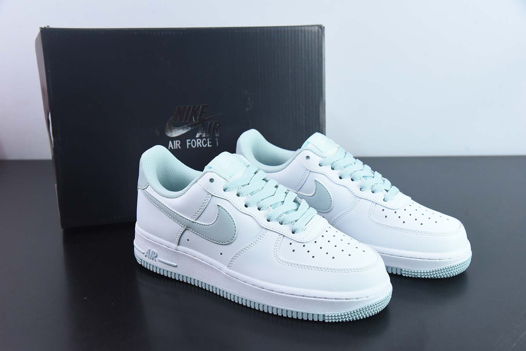 Nike Air Force 1 Low '07 “冰蓝色”低帮空军一号休闲板鞋 货号:JX2696-853