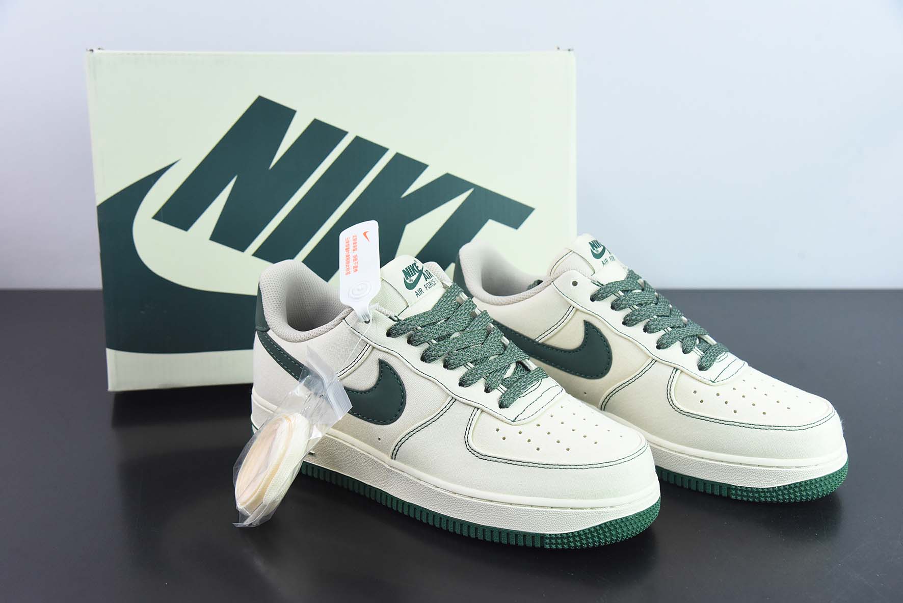 Nike Air Force 1 Low 深绿 空军一号低帮运动休闲板鞋 货号TQ1456-266