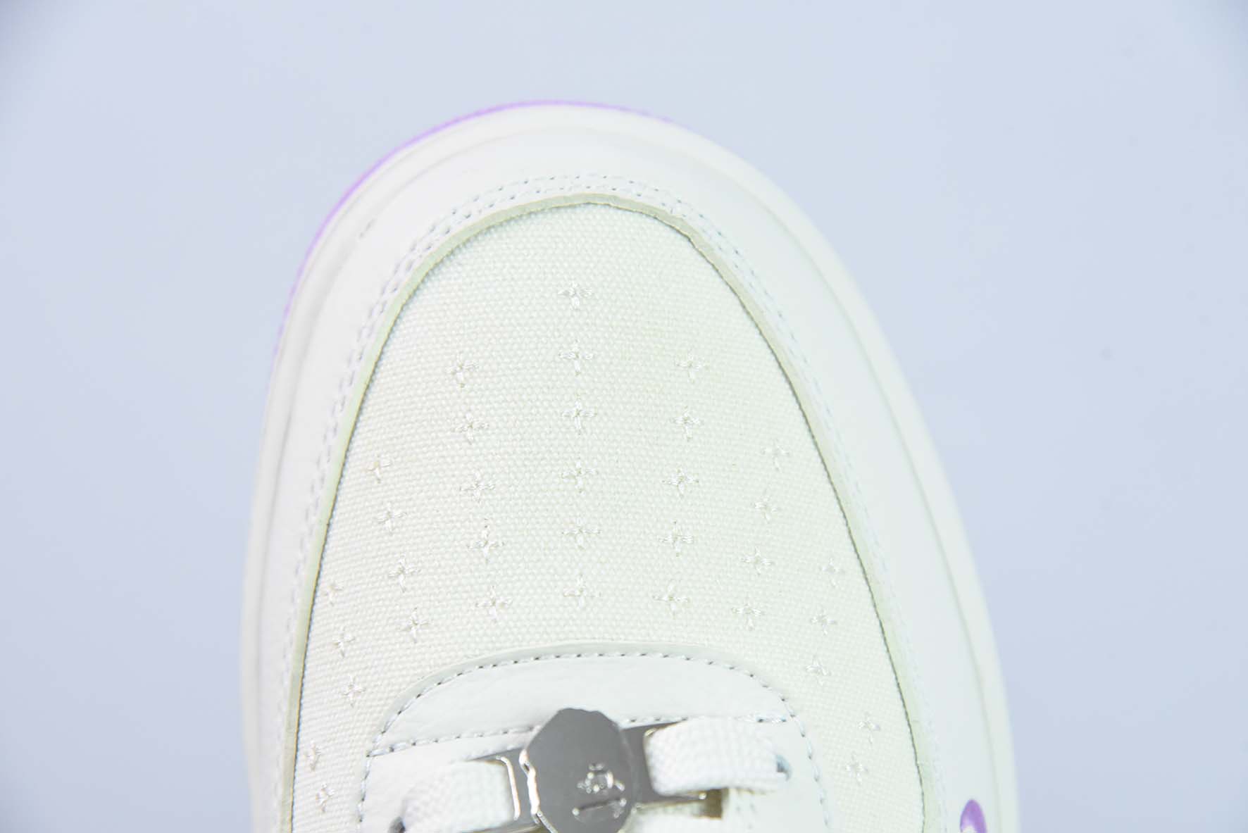 NIke Air Force 1 '07 Low “BAPE联名--淡紫帆布”空军一号 低帮 运动鞋休闲鞋