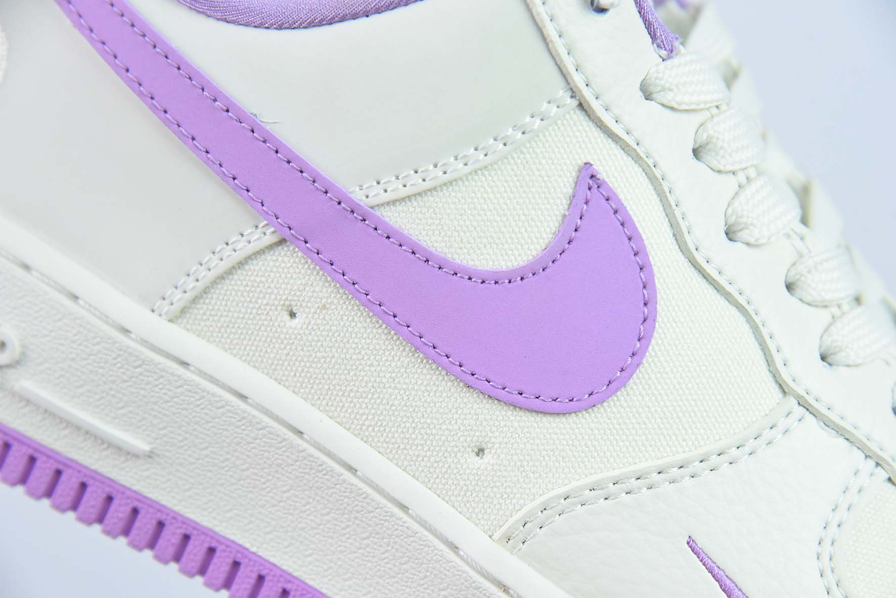 NIke Air Force 1 '07 Low “BAPE联名--淡紫帆布”空军一号 低帮 运动鞋休闲鞋
