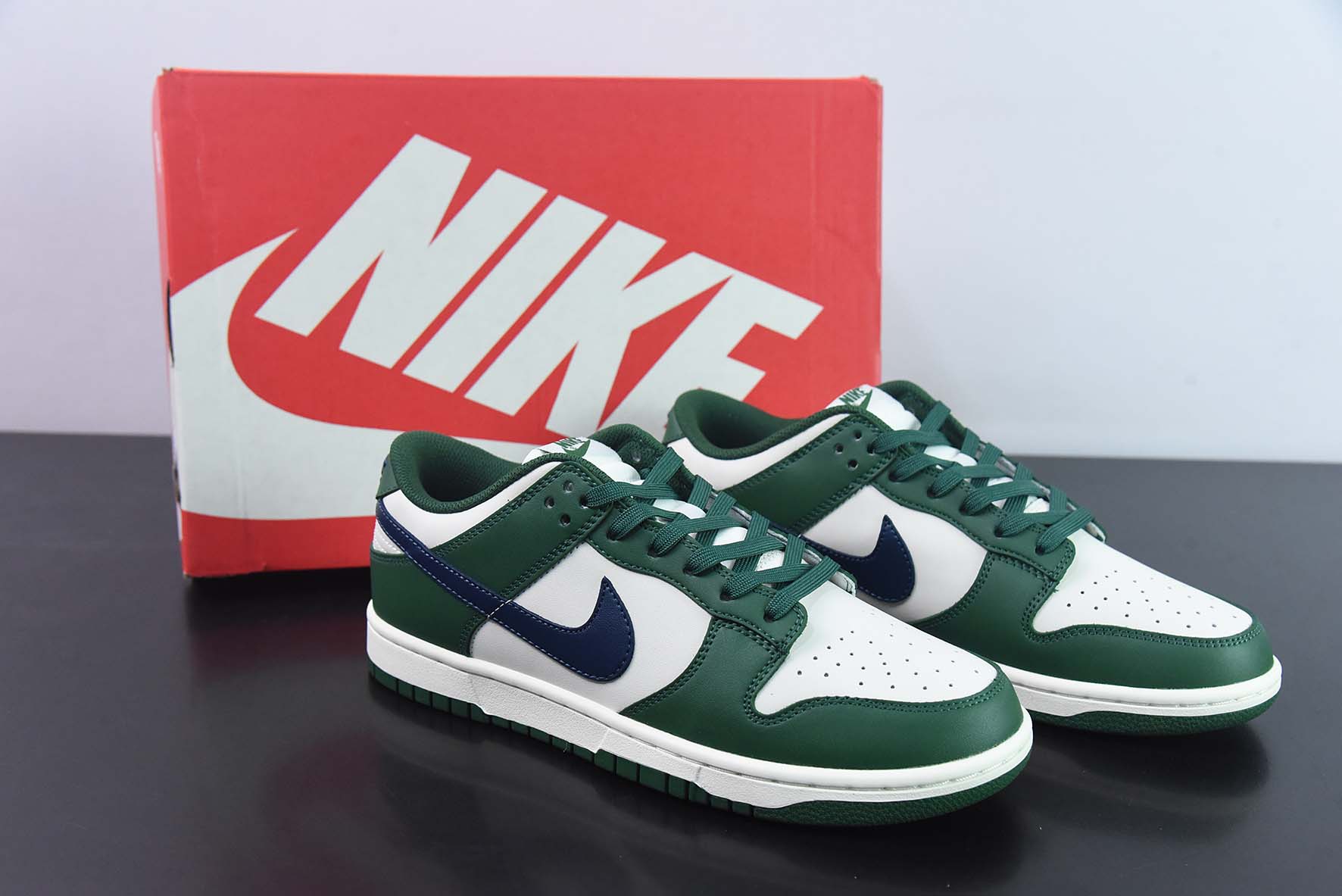 NK Dunk Low SP 白绿蓝 低帮休闲运动板鞋 货号：DD1503-300