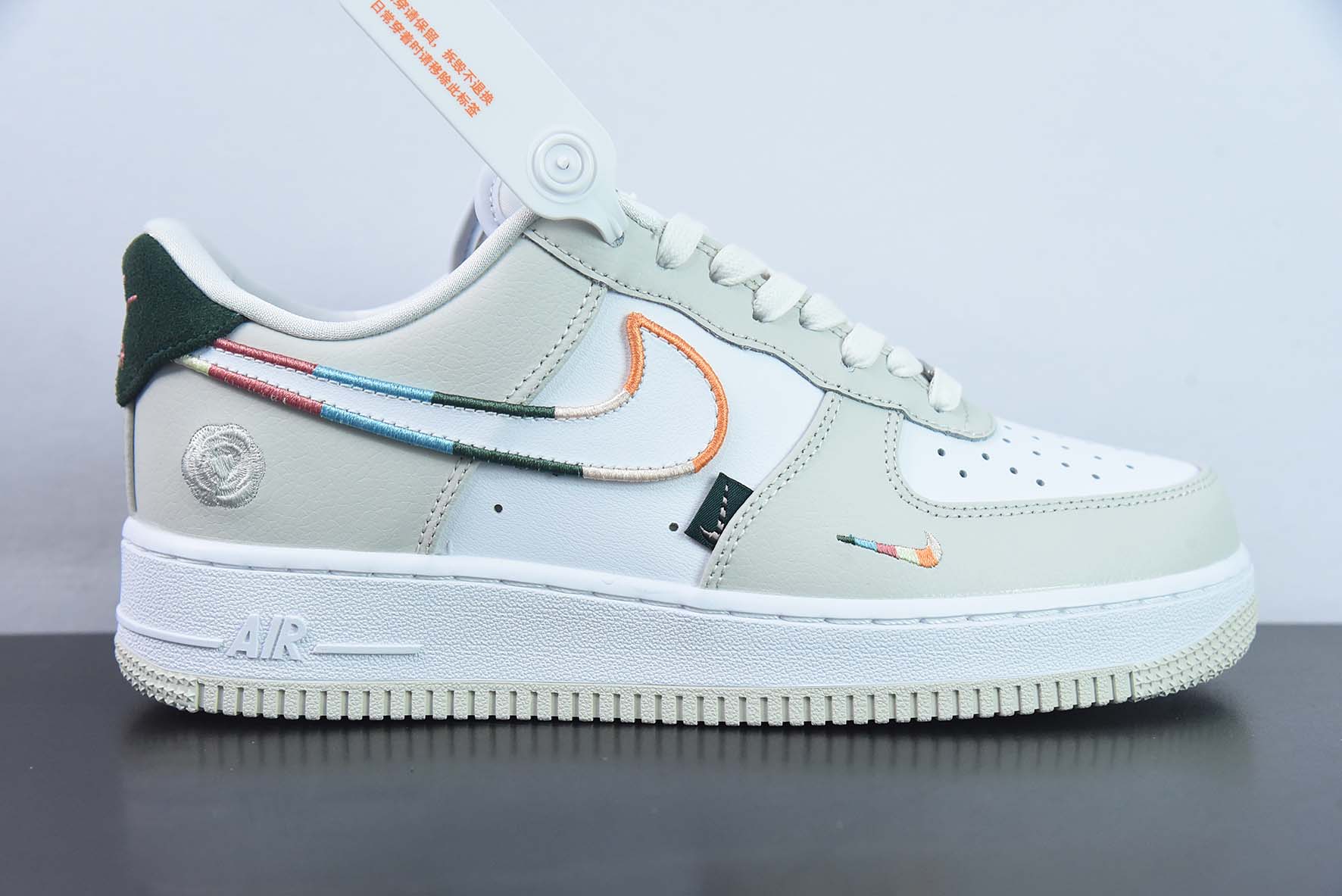 BAH97897134 Nk Air Force 1'07 Low "All Petals United" bordado tema floral Air Force 1 low top casual skate shoes número…