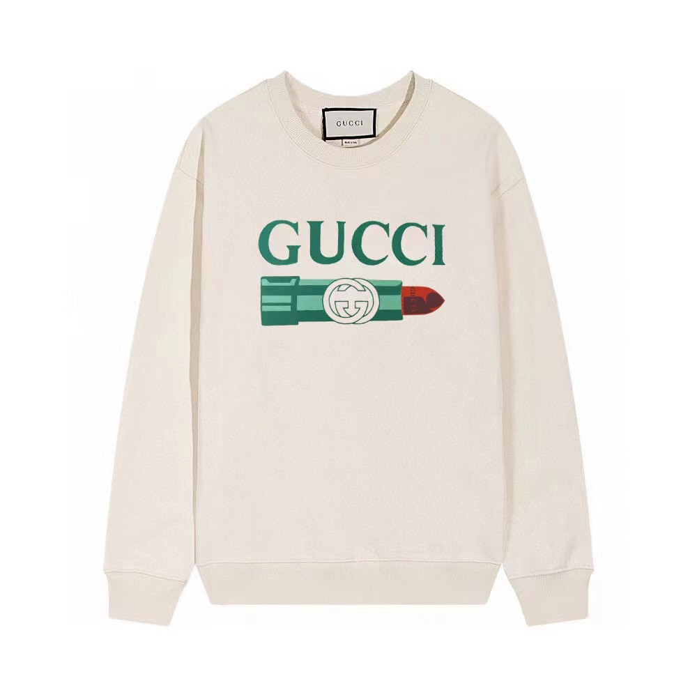 Gucci Odzież Bluzy Kolor moreli Czarny Drukowanie Unisex Kolekcja jesienna/zima Vintage