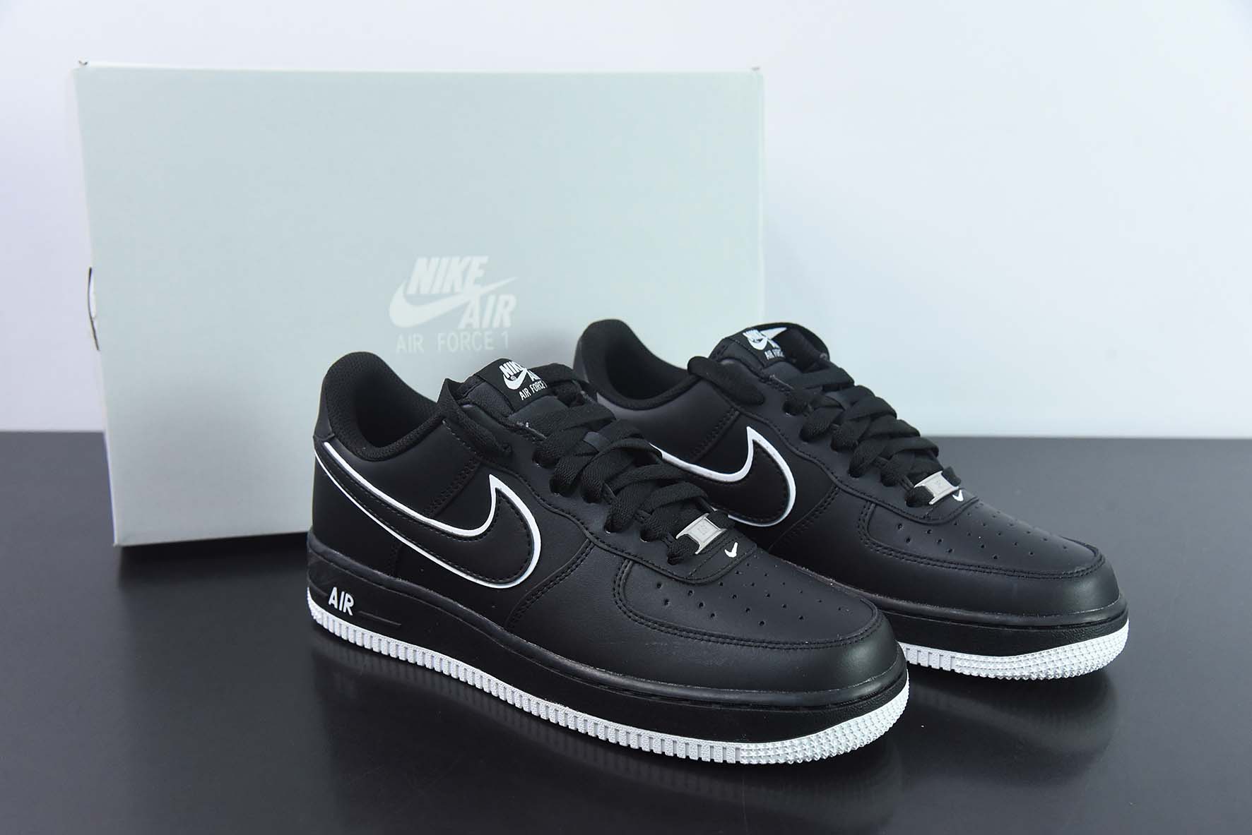 Nike Air Force 1 AF1 空军一号/低帮 黑白 货号：DV0788-002
