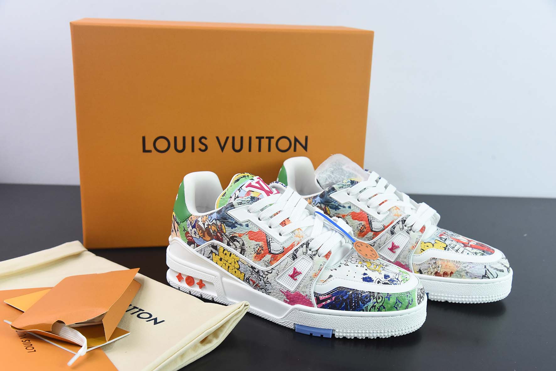 LV路易威登Louis Vuitton Trainer Sneaker Low 低帮复古休闲运动文化百搭篮球板鞋