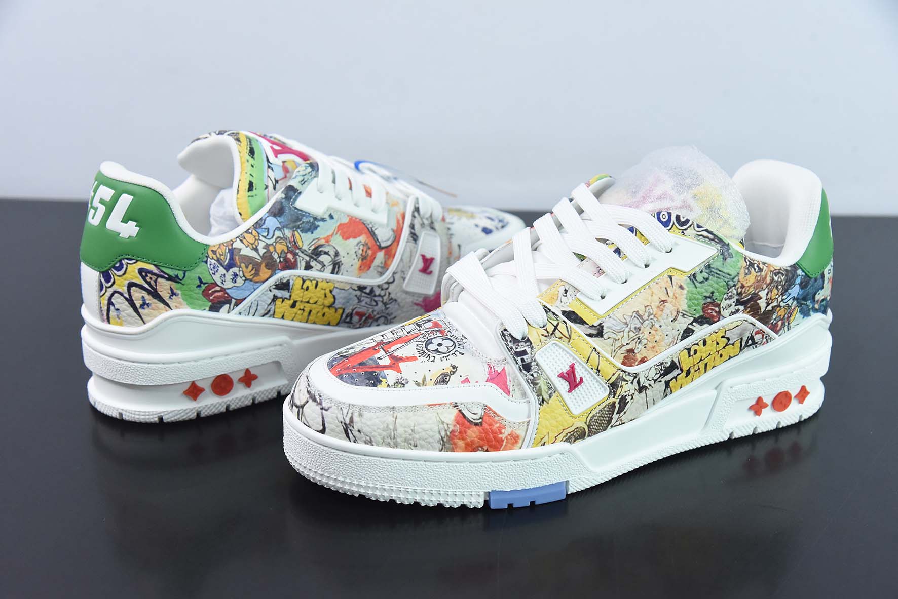 LV路易威登Louis Vuitton Trainer Sneaker Low 低帮复古休闲运动文化百搭篮球板鞋