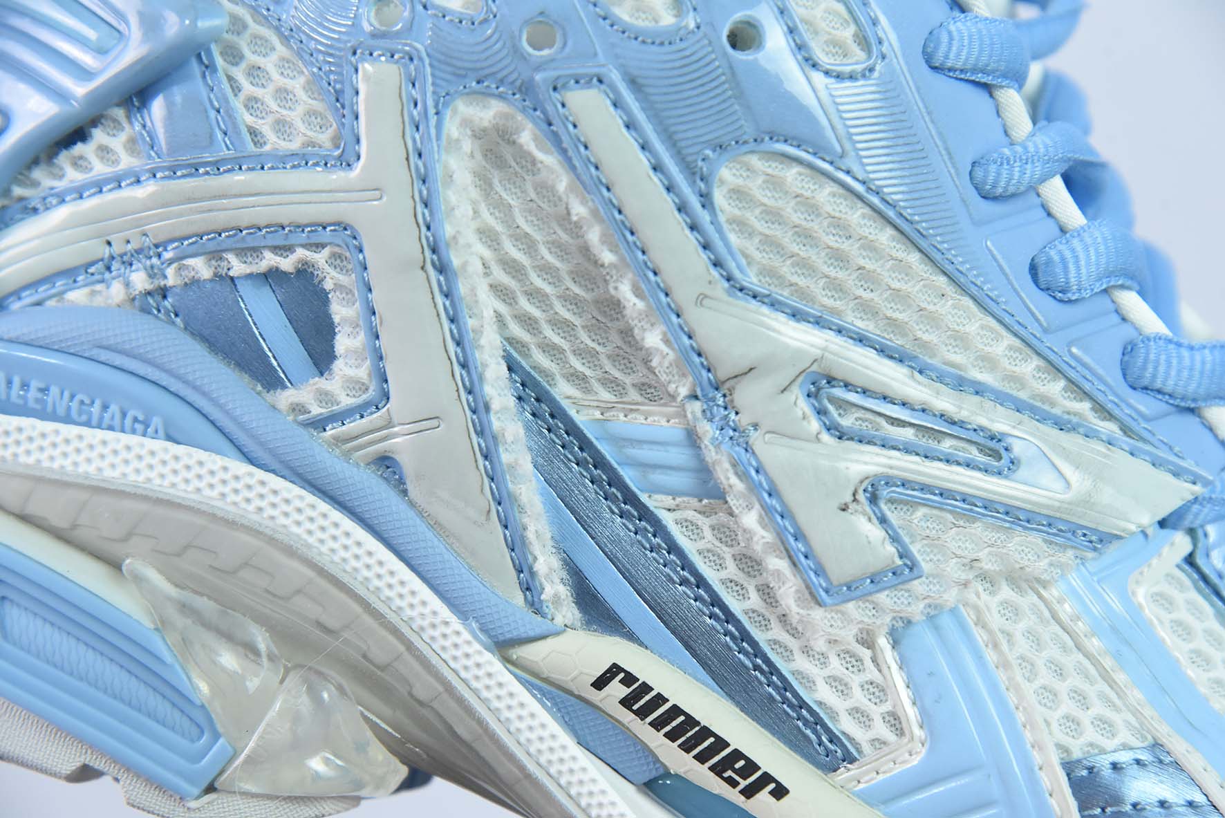BALENCIAGA Runner Sneaker 巴黎世家七代慢跑系列低帮复古野跑潮流运动鞋老爹鞋