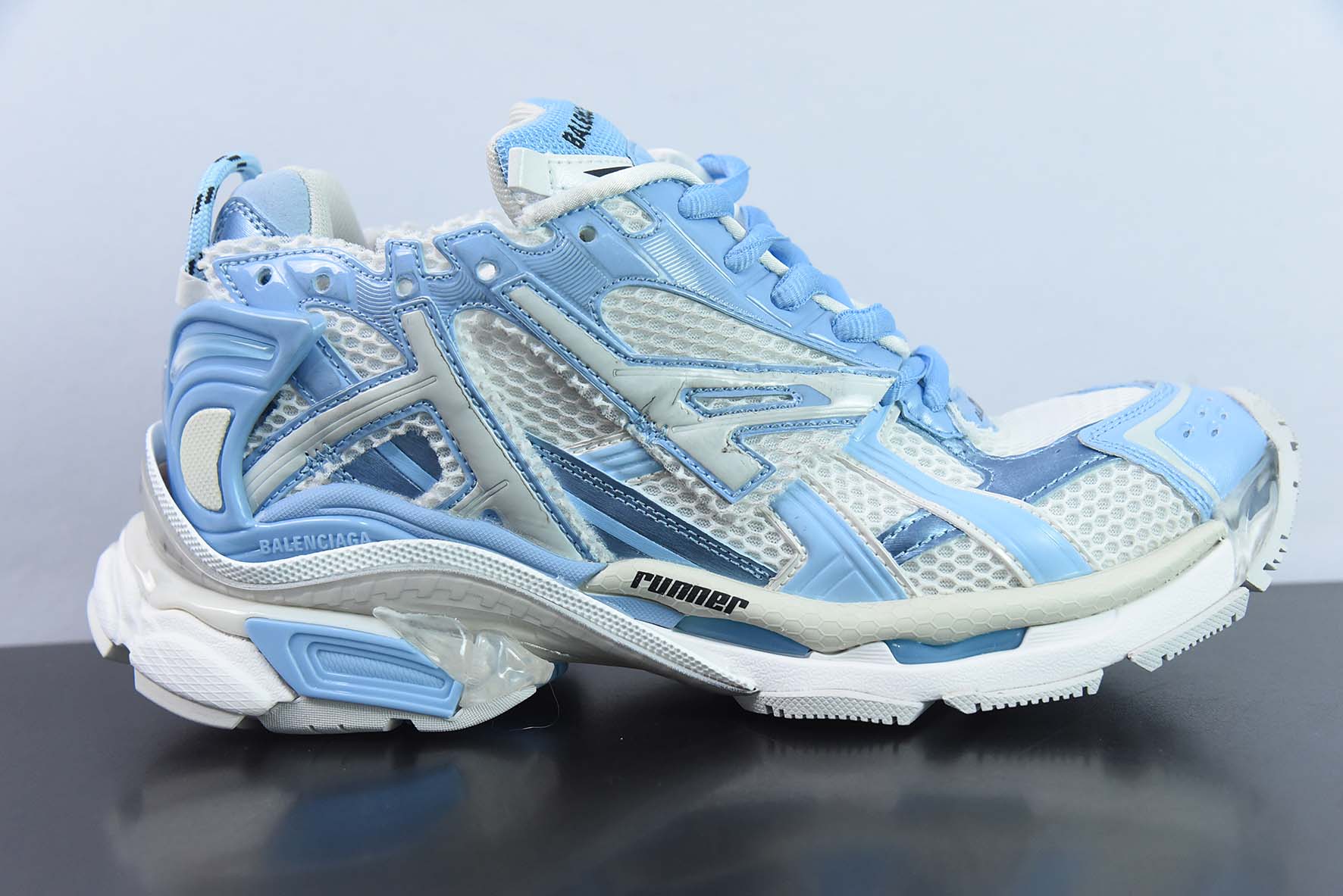 BALENCIAGA Runner Sneaker 巴黎世家七代慢跑系列低帮复古野跑潮流运动鞋老爹鞋