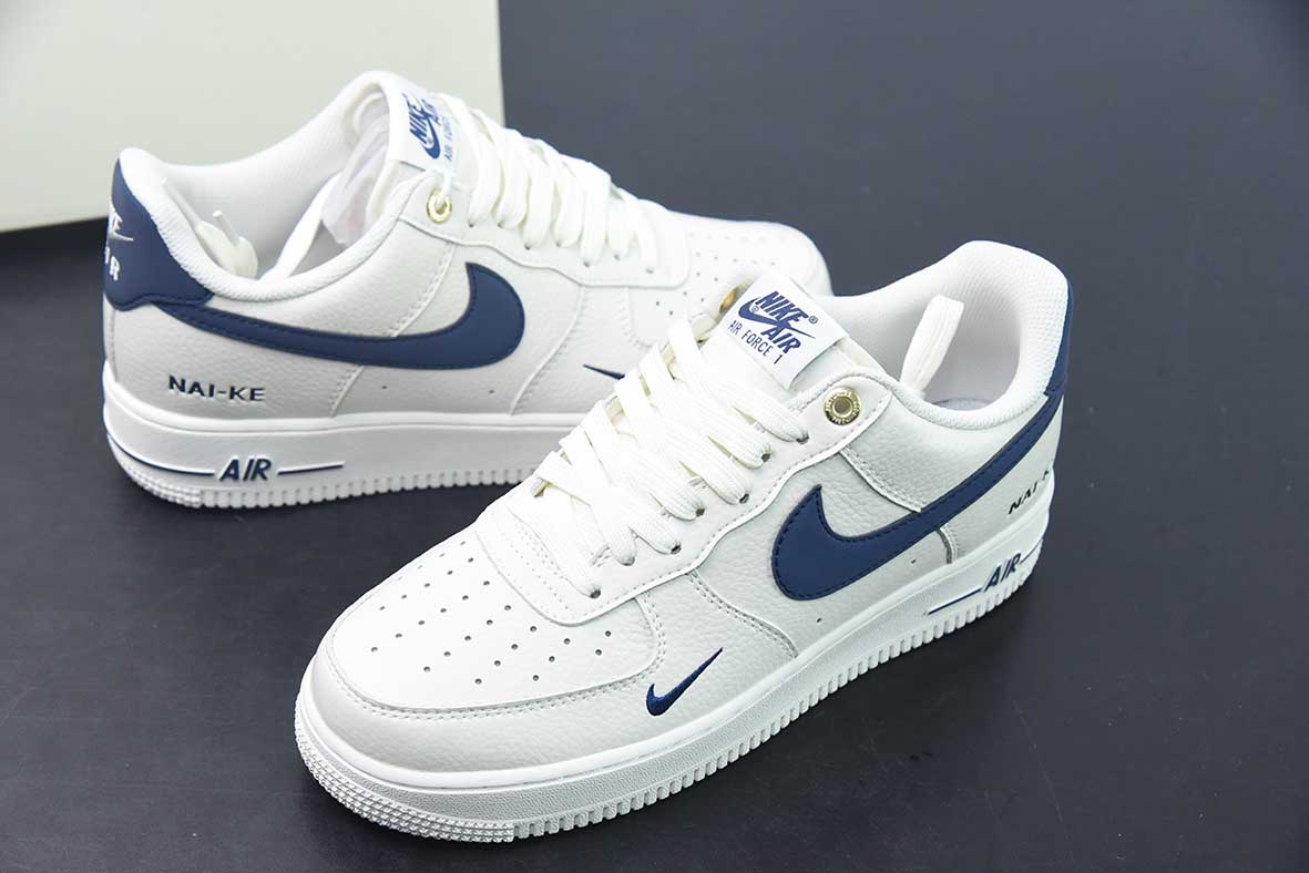 NK Air Force 1 Low “NAI-KE”中国40年 米深蓝 空军一号低帮休闲板鞋