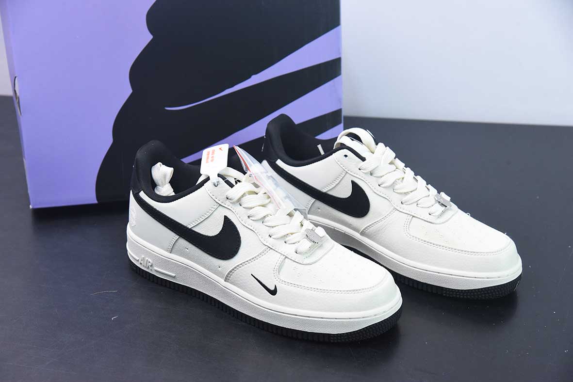 Nike Air Force 1 Low 07 BAPE拼接米白黑低帮运动鞋BS9055 746